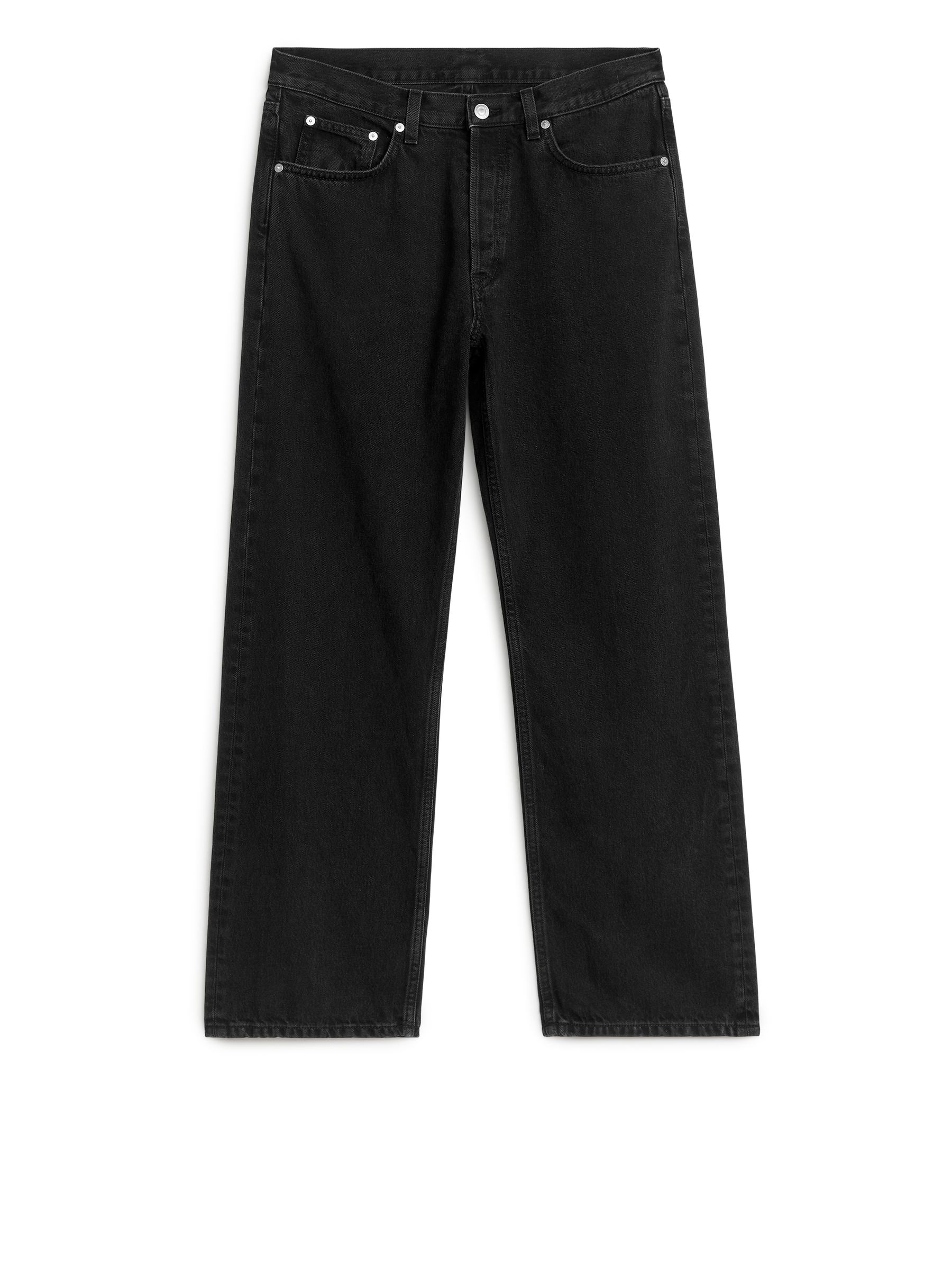 Vaqueros boyfriend SHORE - Negro lavado - Corte relajado - Women - StillMedia/DescriptiveStillLife - 1