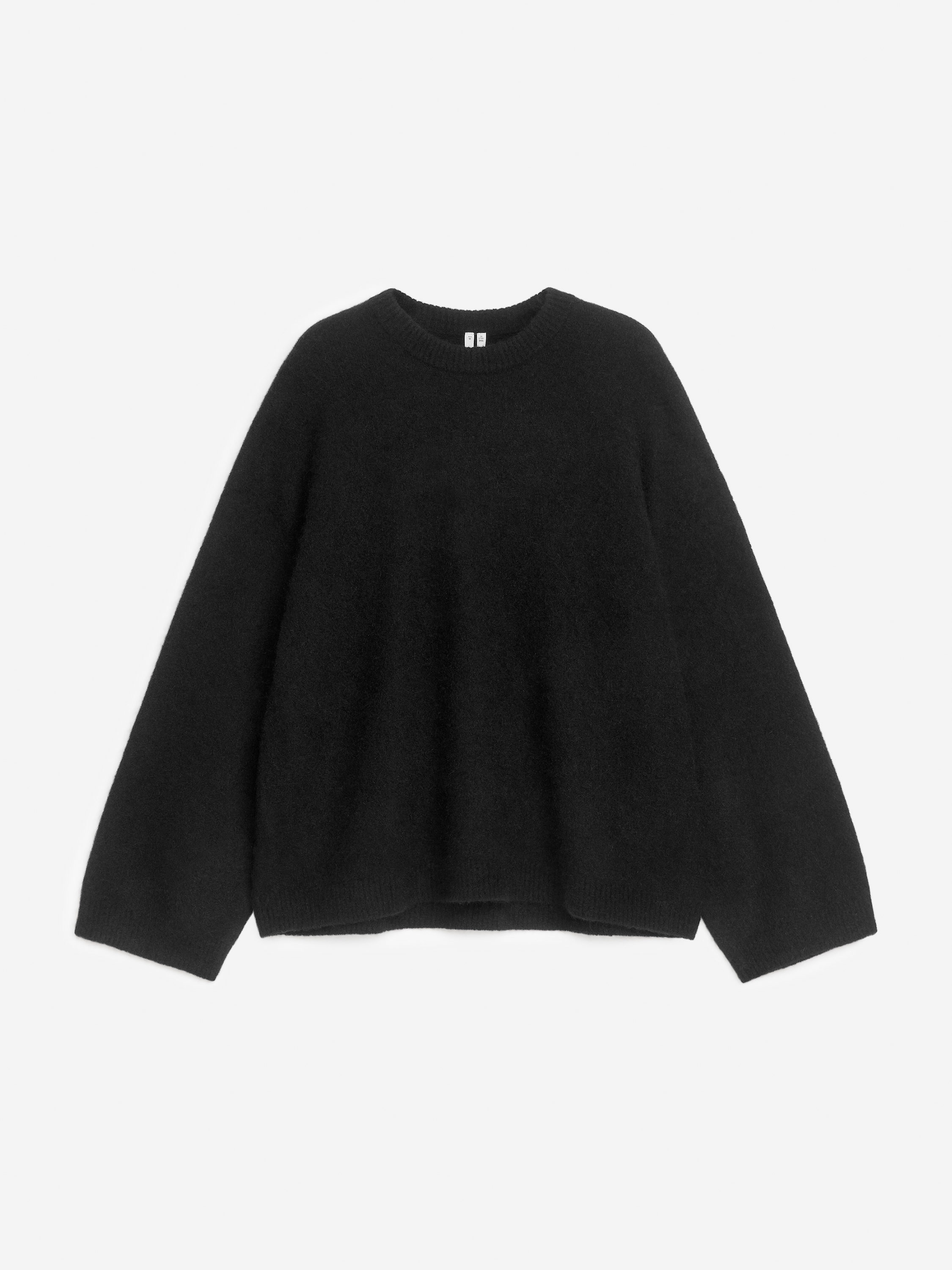 Alpaca-Wool Blend Jumper – Black – Women – ARKET DK