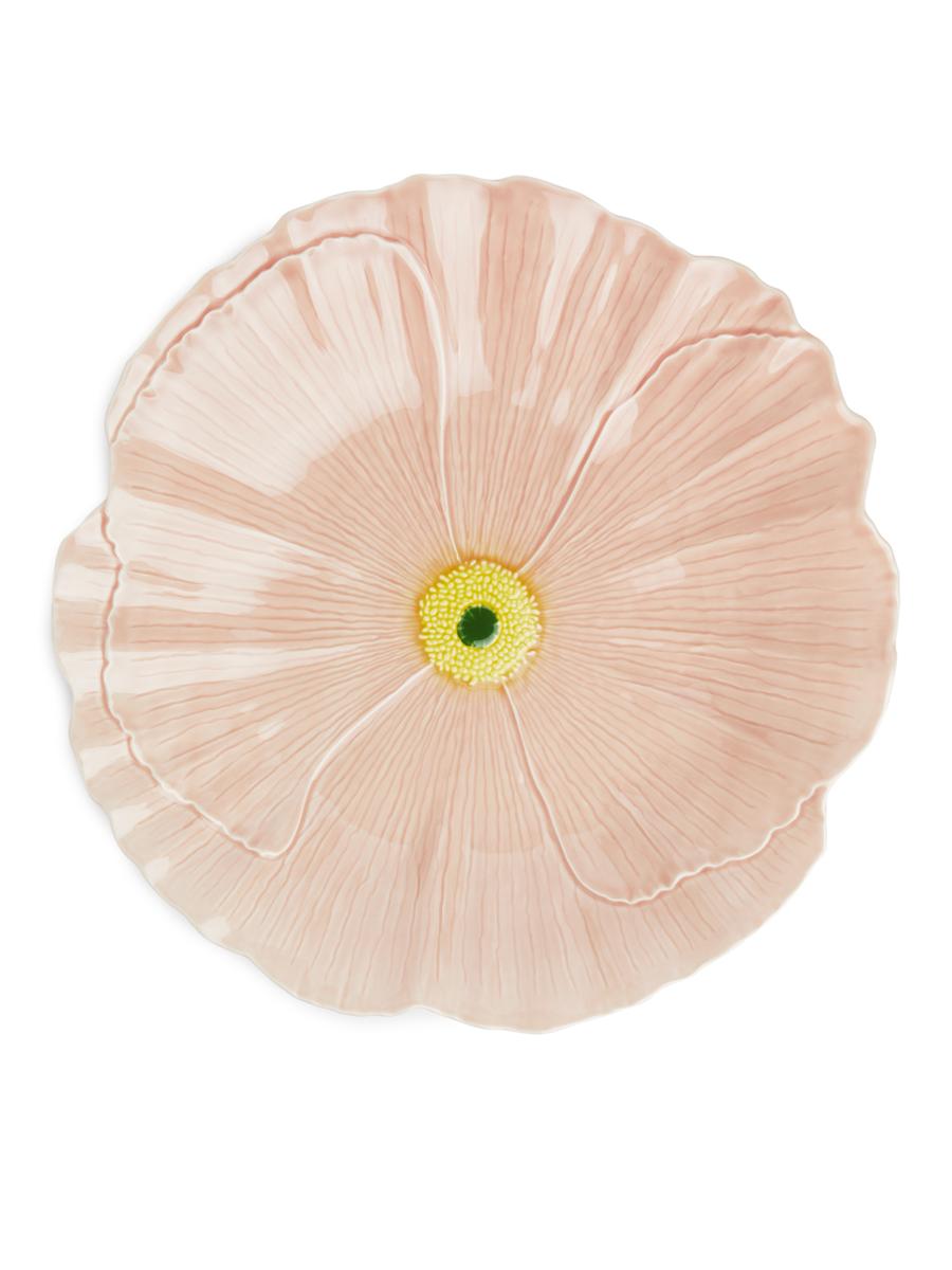 San Raphael Wild Flower Centrepiece Plate, 40 cm - Light Pink - Homeware - 0937412007