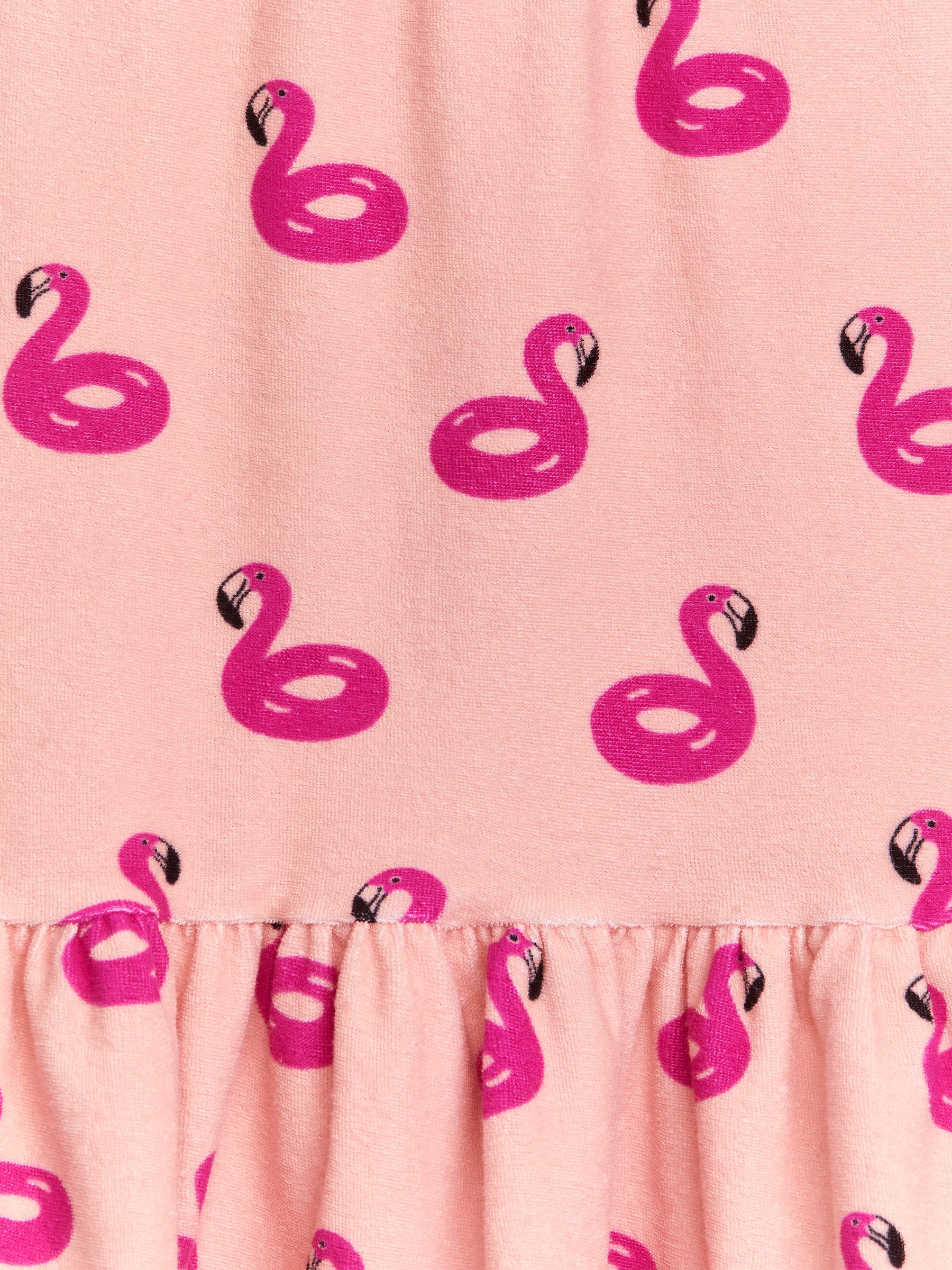 Vestido de rizo estampado - Rosa/fucsia - Corte relajado - Children - StillMedia/DescriptiveDetail - 1