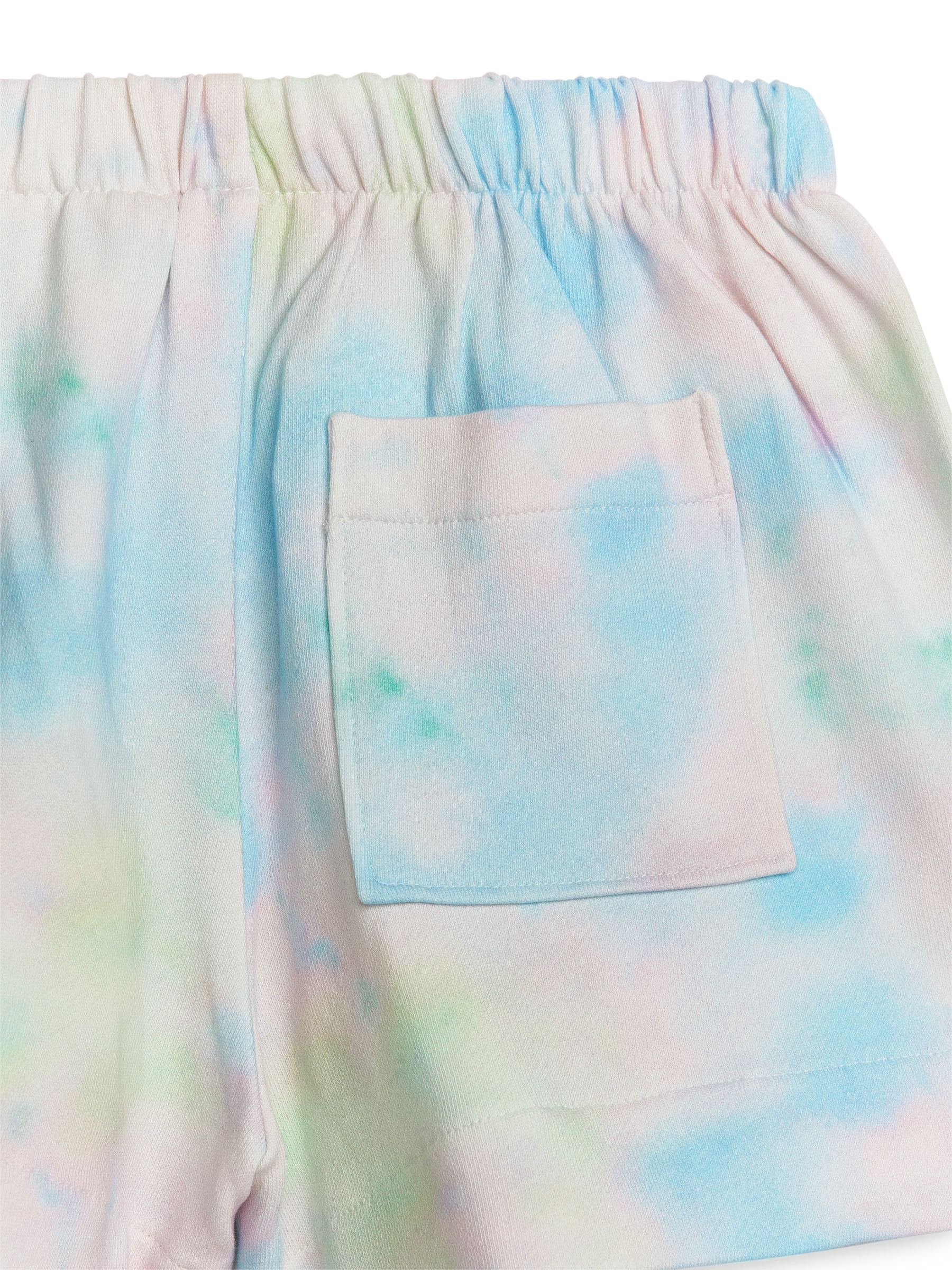 Pantalones cortos de rizo francés - Azul/tie-dye - Corte relajado - Children - StillMedia/DescriptiveDetail - 3