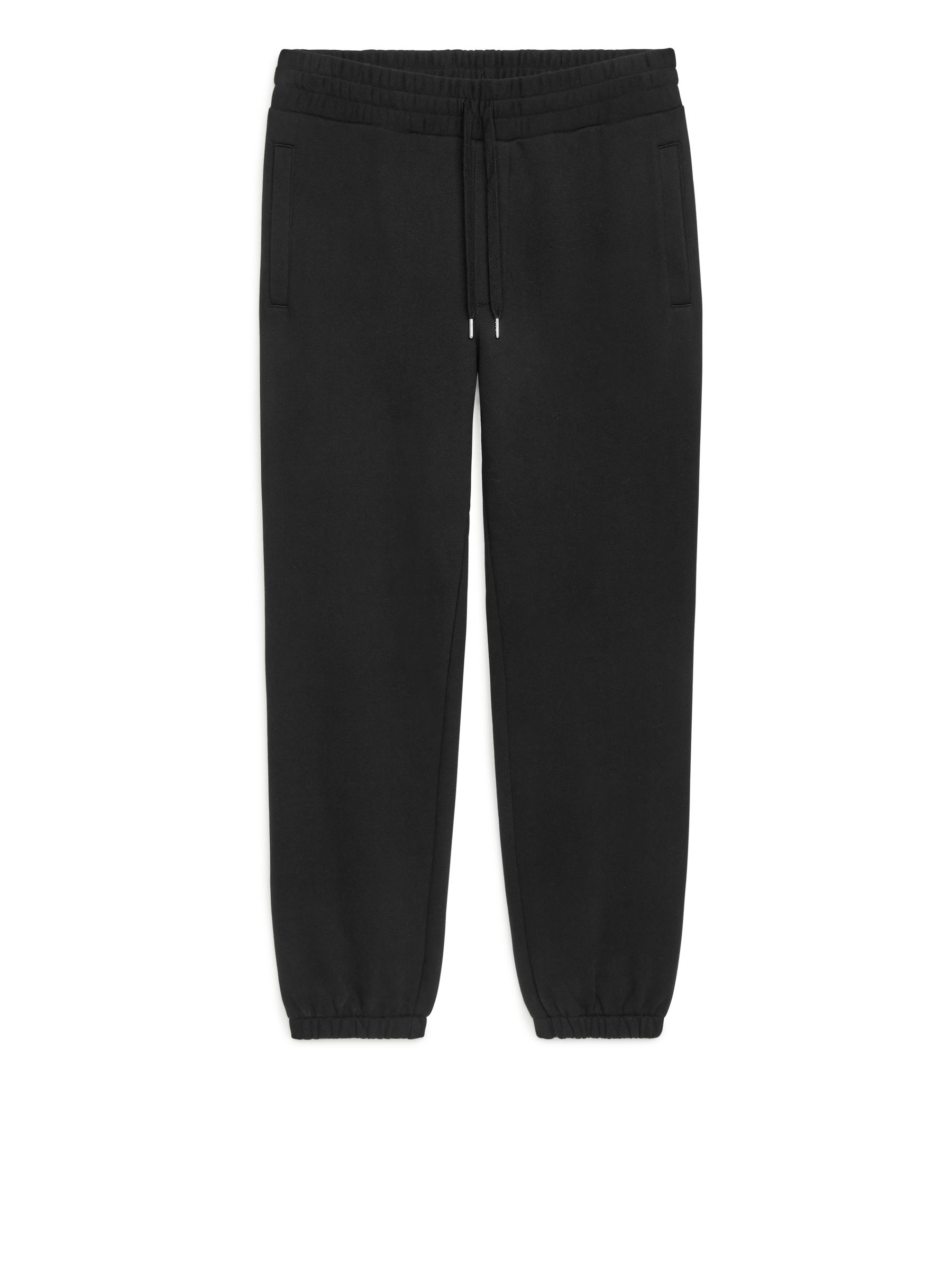 Cotton Sweatpants - Black - Loose fit - Men - StillMedia/DescriptiveStillLife - 1