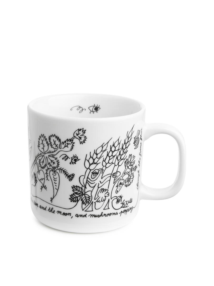 ARKET CAFÉ Mug-#FFFFFF-12072