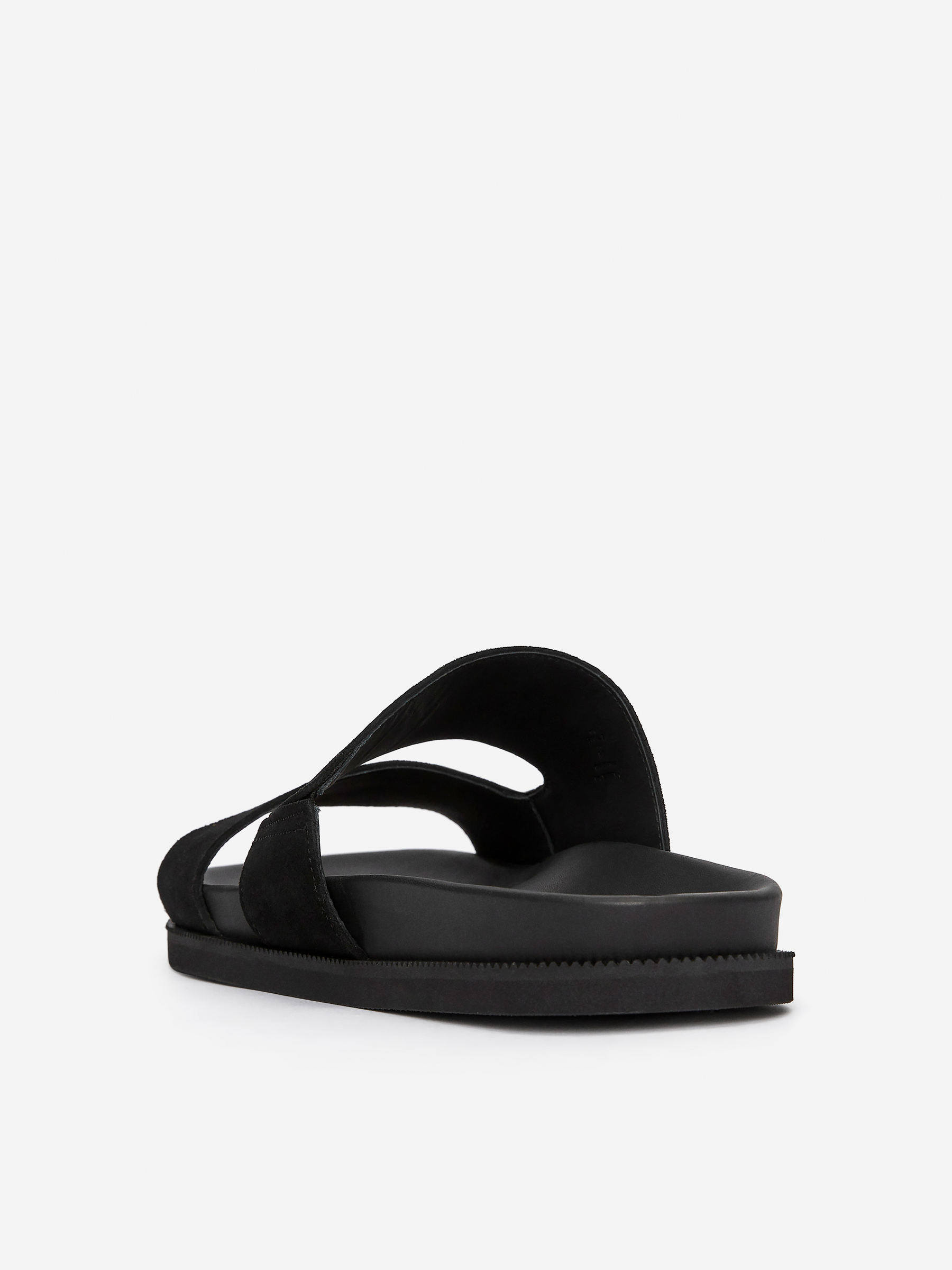 Suede Sandals - Black - Men - StillMedia/DescriptiveStillLife - 4