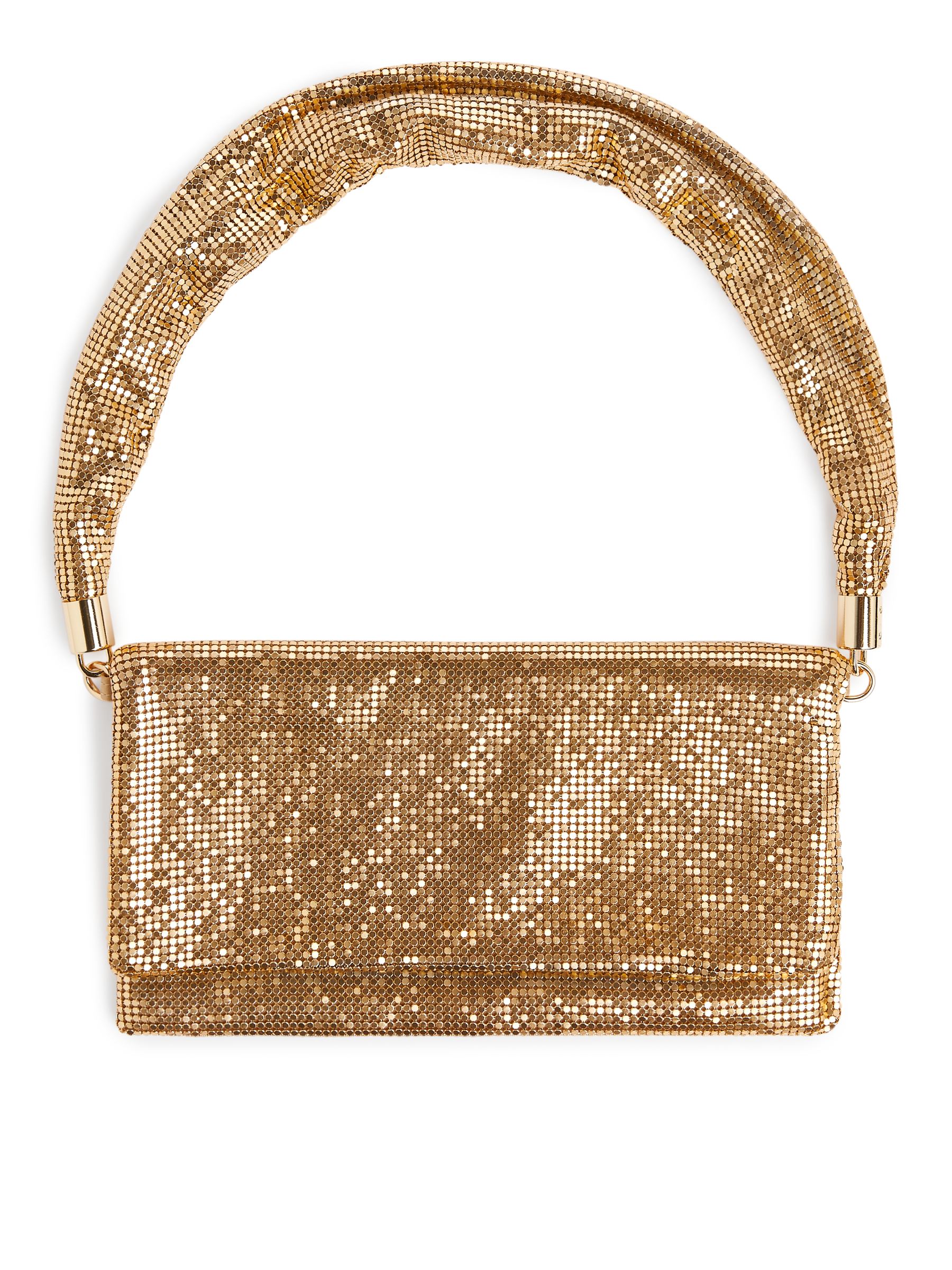 Bolso de hombro metálico - Dorado - Women - StillMedia/DescriptiveStillLife - 3