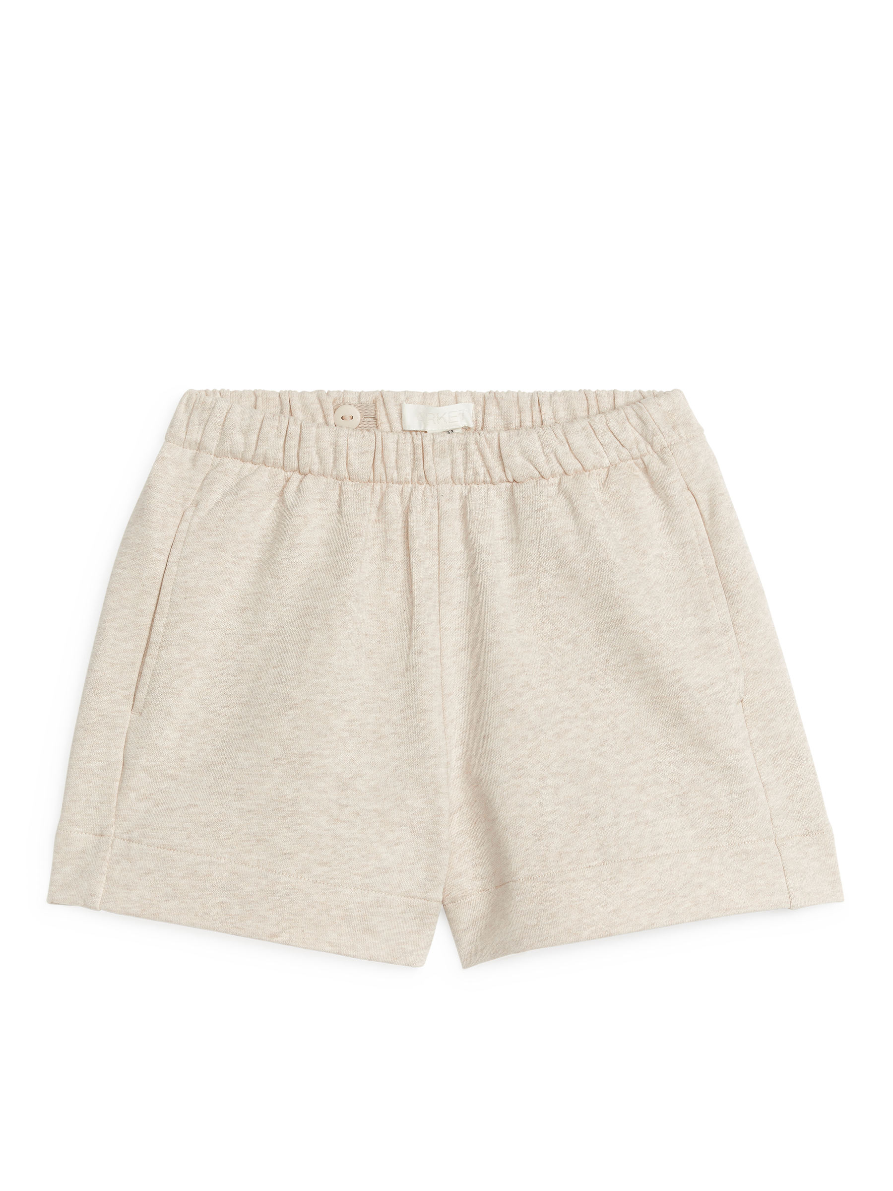 Shorts aus Frottee-#DCCAB7-7364