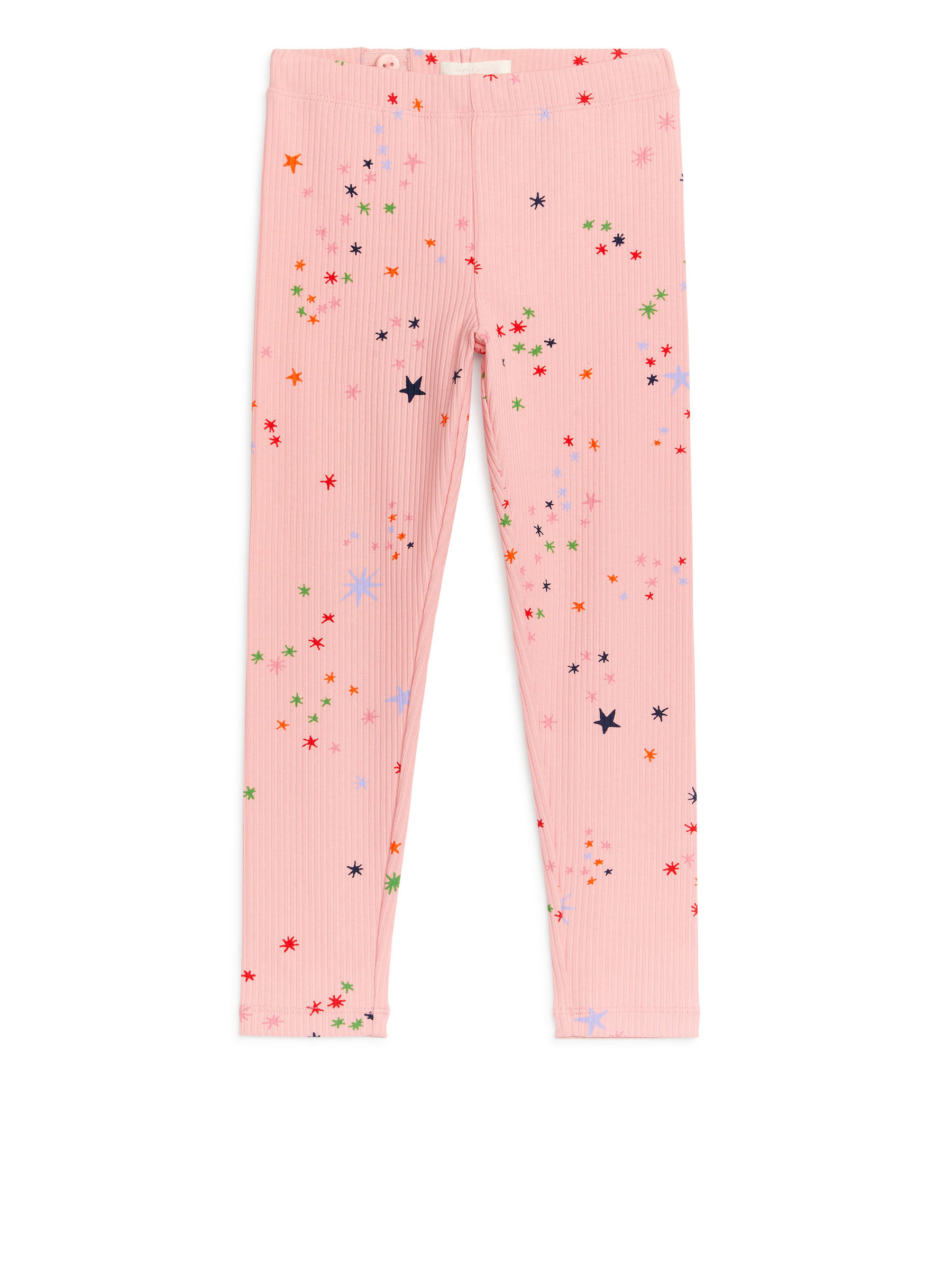 Gerippte Leggings-#DFAAAF-2875