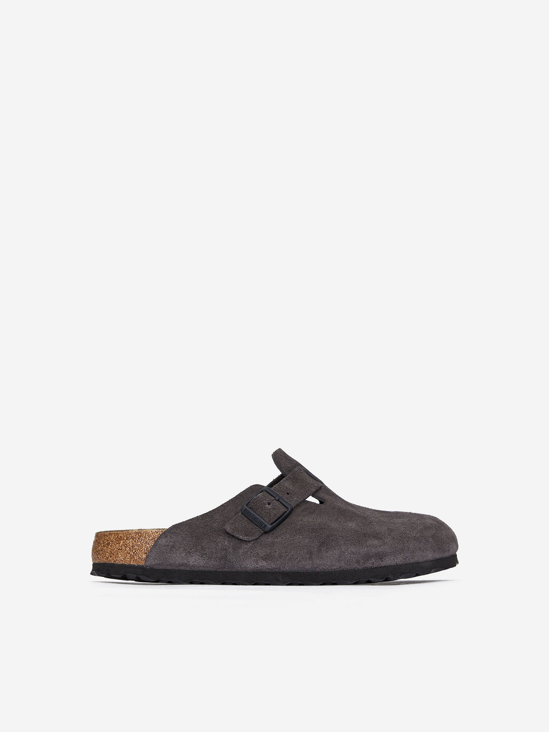 Birkenstock Boston Suede Sandals - Grey - Men - StillMedia/DescriptiveStillLife - 1
