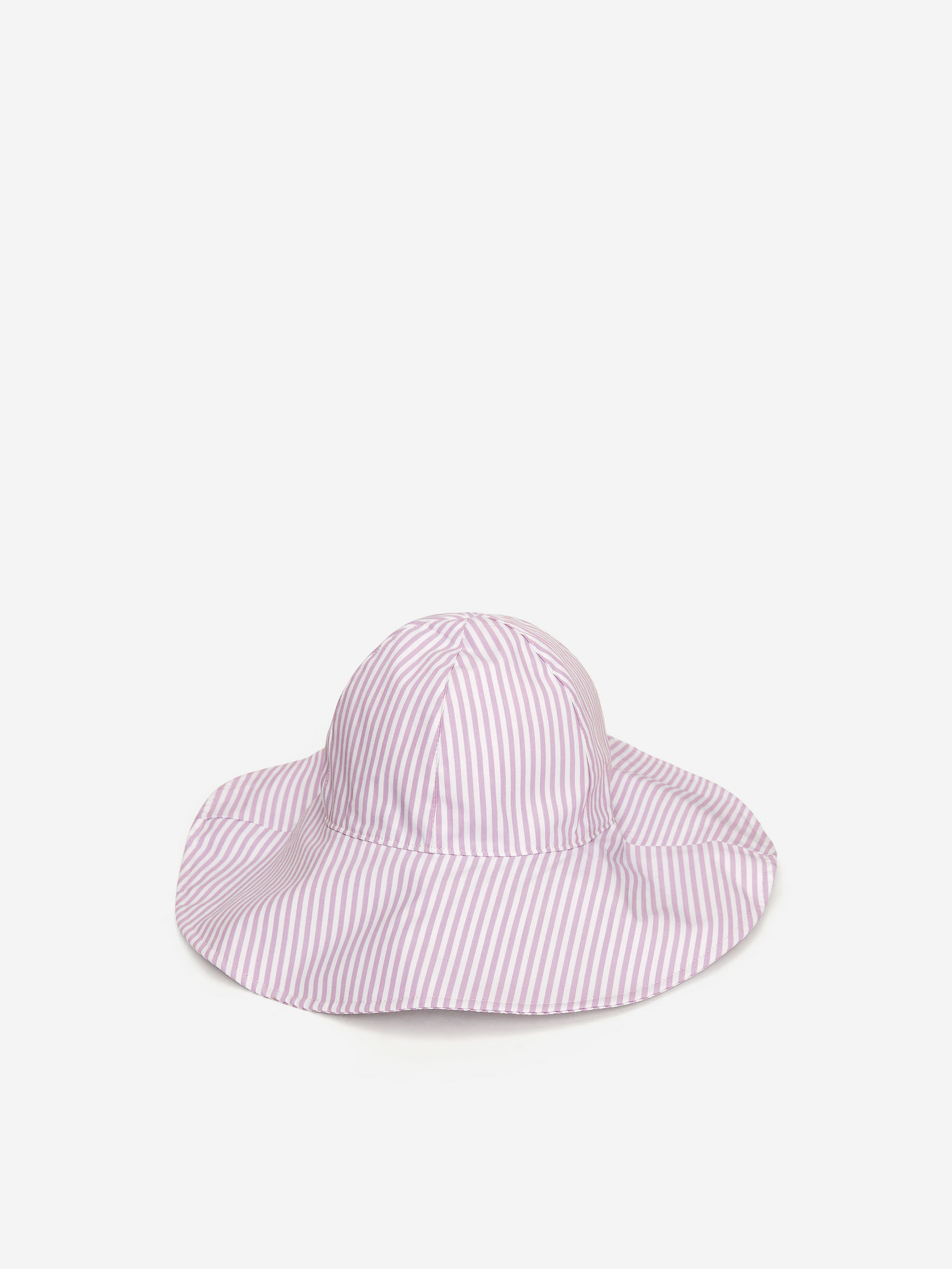 Cheesecloth Sunhat - Lilac/White - Children - StillMedia/DescriptiveStillLife - 3