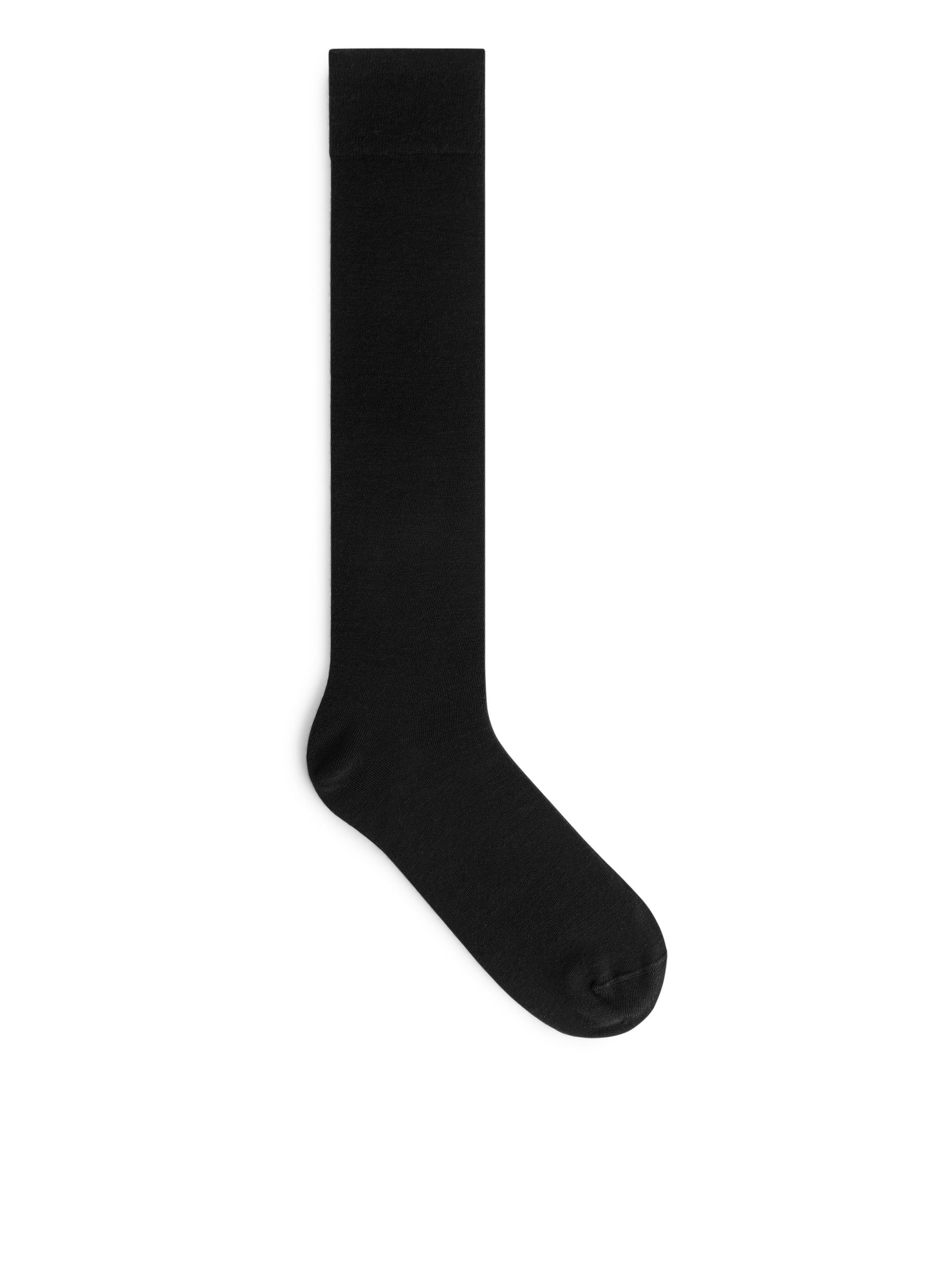 Kniestrümpfe aus Wollmix-#272628-3048
