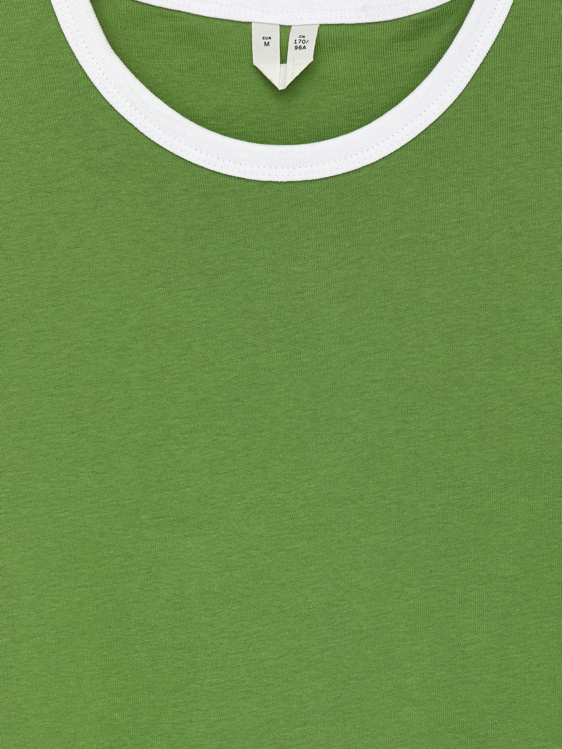 Ribbed T-Shirt - Green - Slim fit - Women - StillMedia/DescriptiveDetail - 1