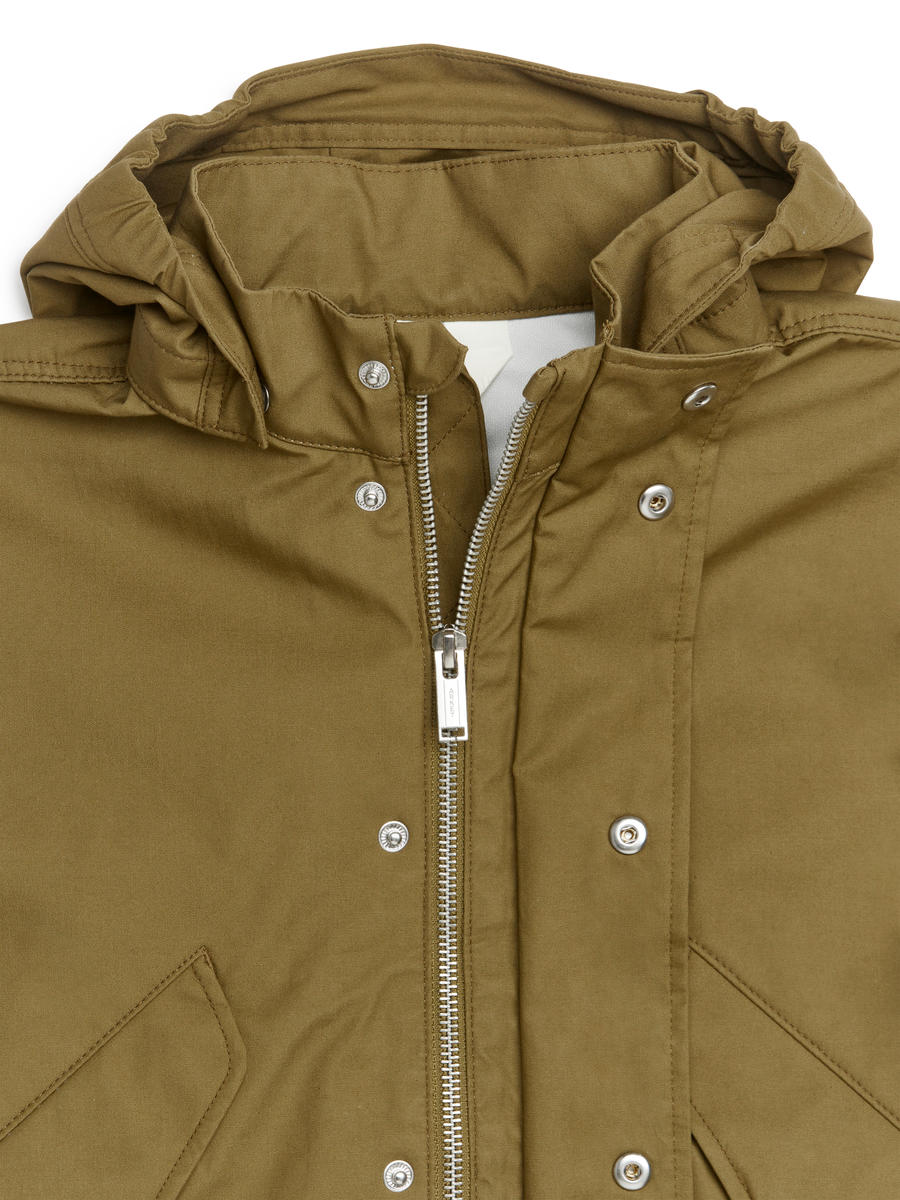 Parka aus Baumwolle-#756D4D-6939