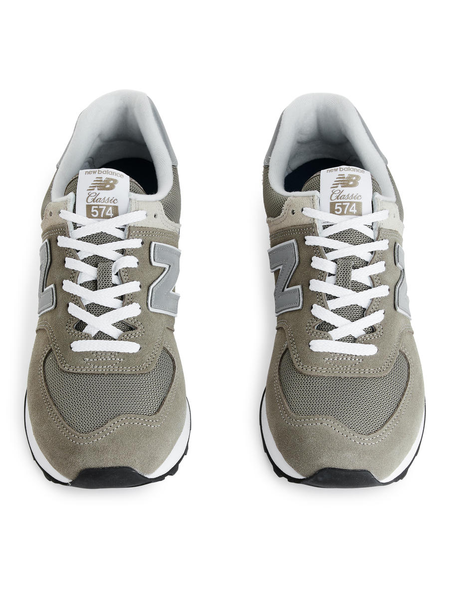 New Balance 574 Trainers-#8E8A89-6254