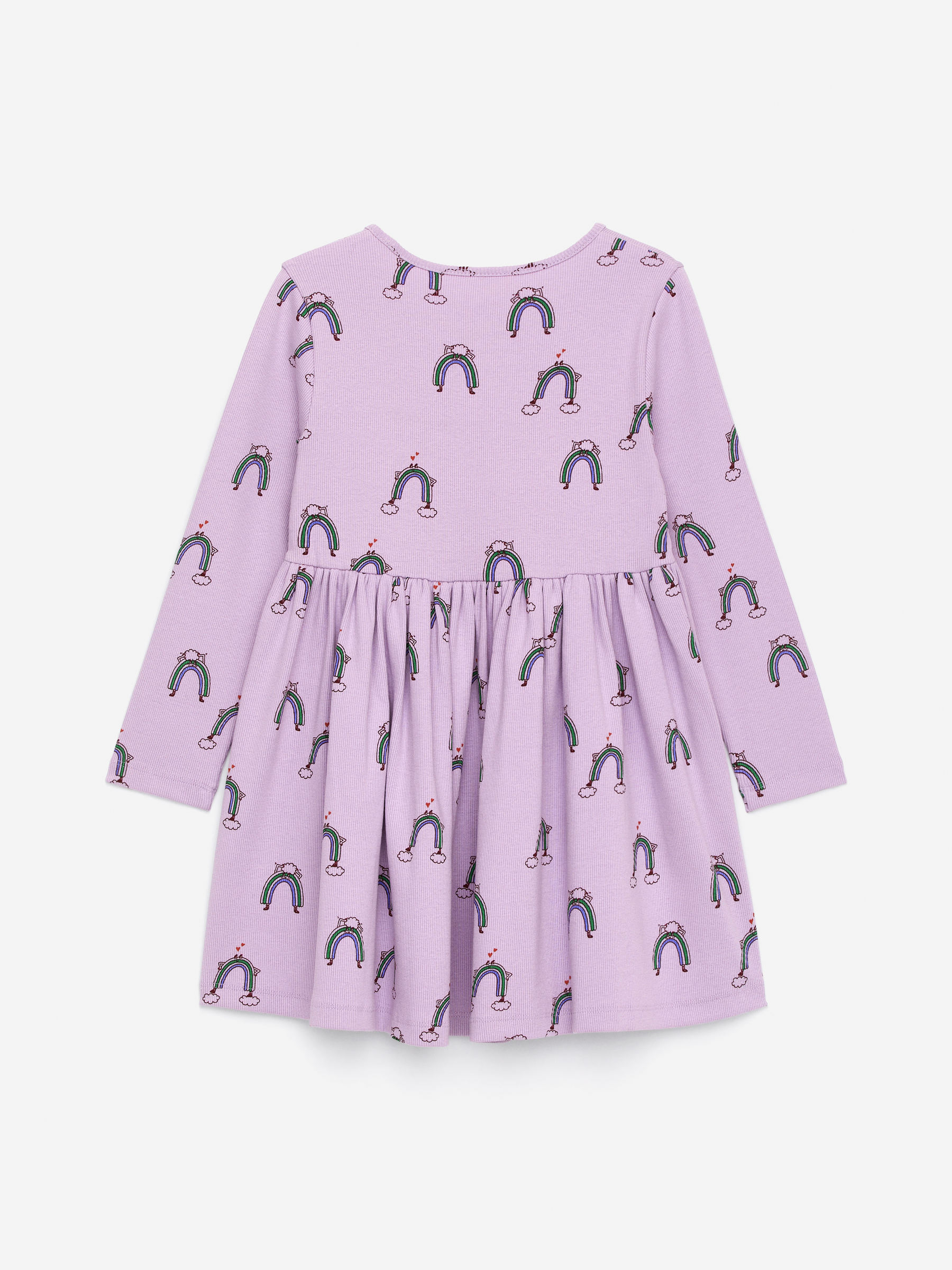Cotton Rib Dress - Lilac - Regular fit - Children - StillMedia/DescriptiveStillLife - 2