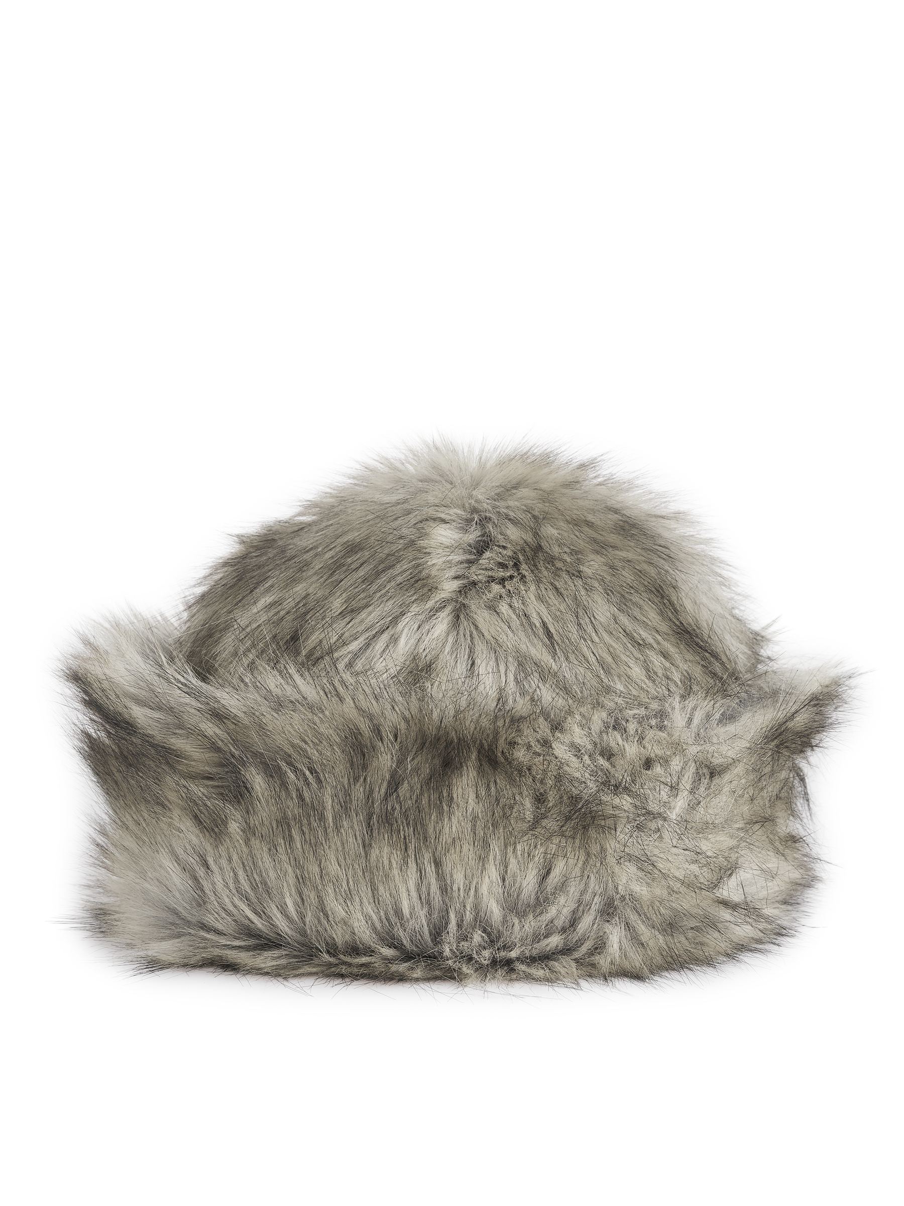 Cappello in pelliccia sintetica - Grigio/Beige - Women - StillMedia/DescriptiveStillLife - 1