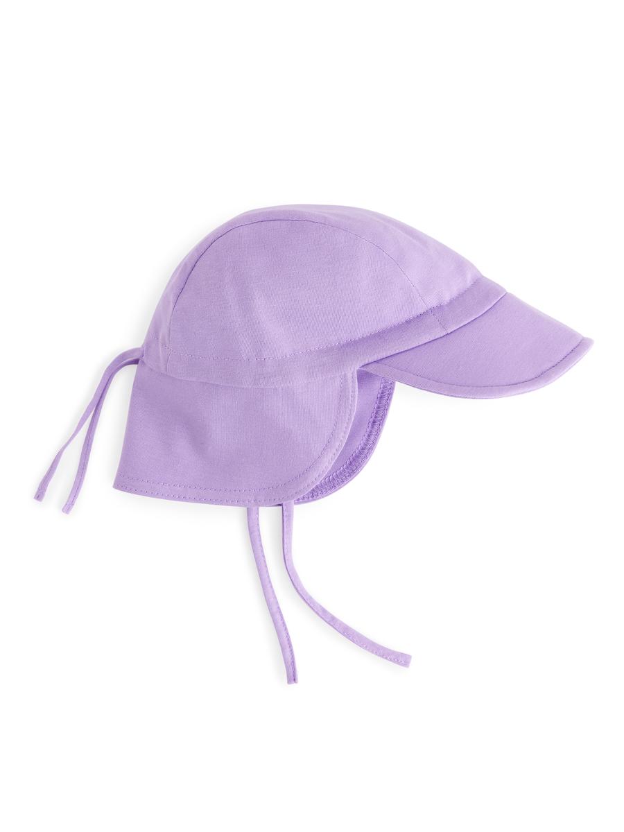 Jersey Sun Hat-#B4A0C9-953