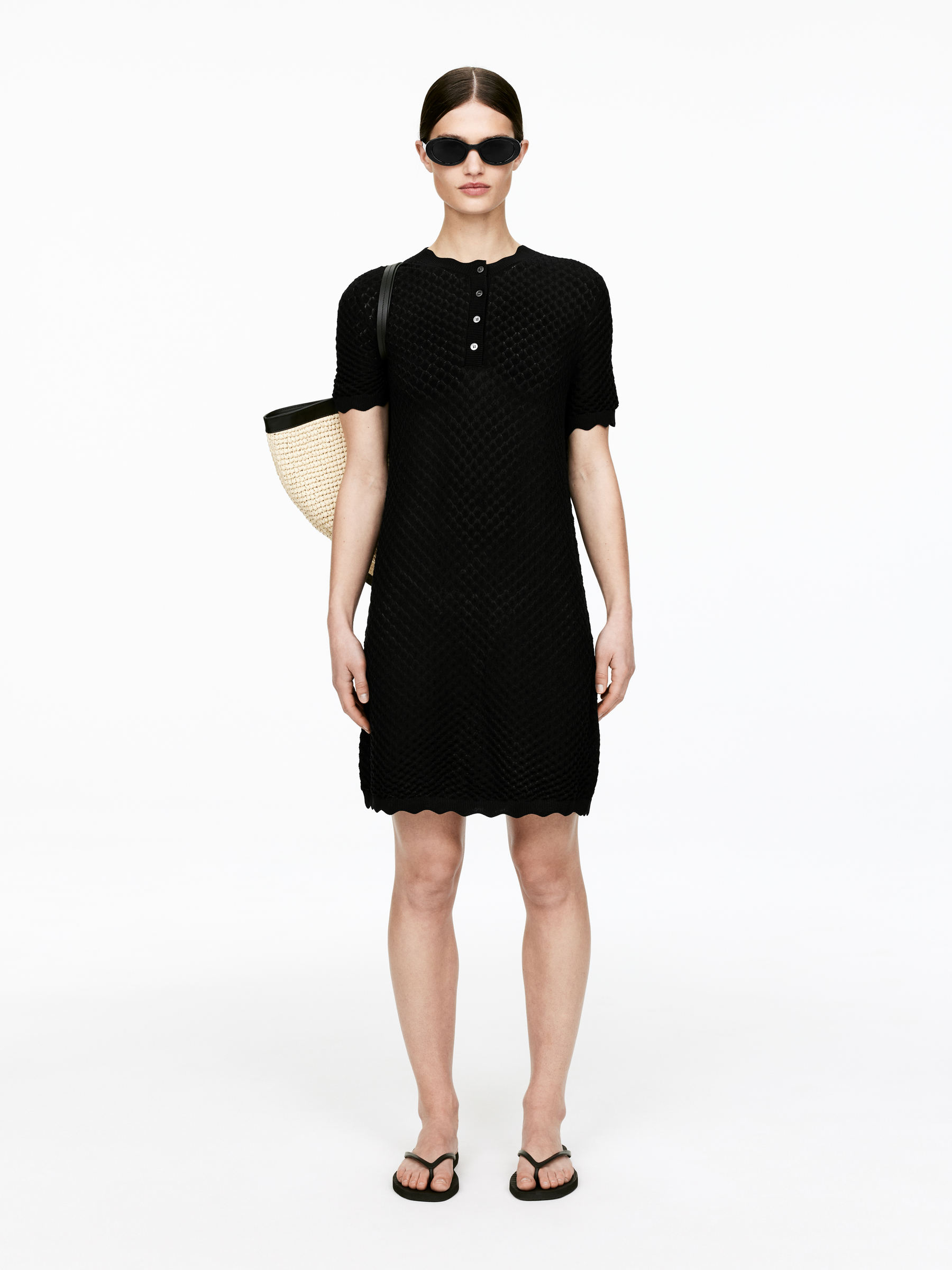 Open-Knit Dress