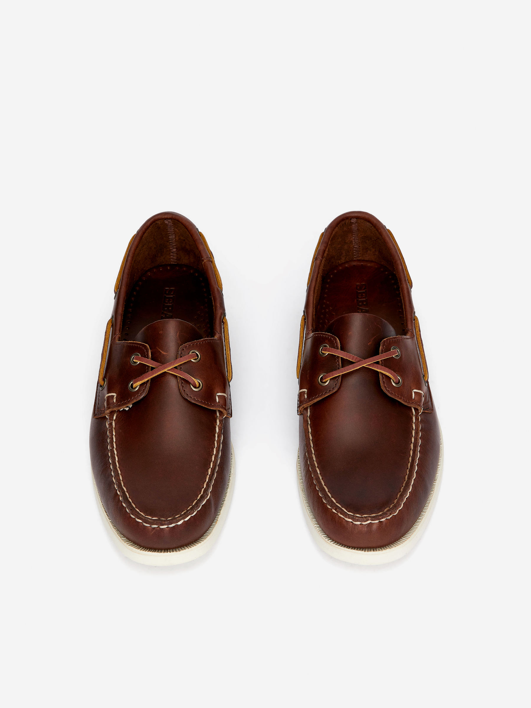 Sebago Portland Waxed Boat Shoe - Brown - Men - StillMedia/DescriptiveStillLife - 2