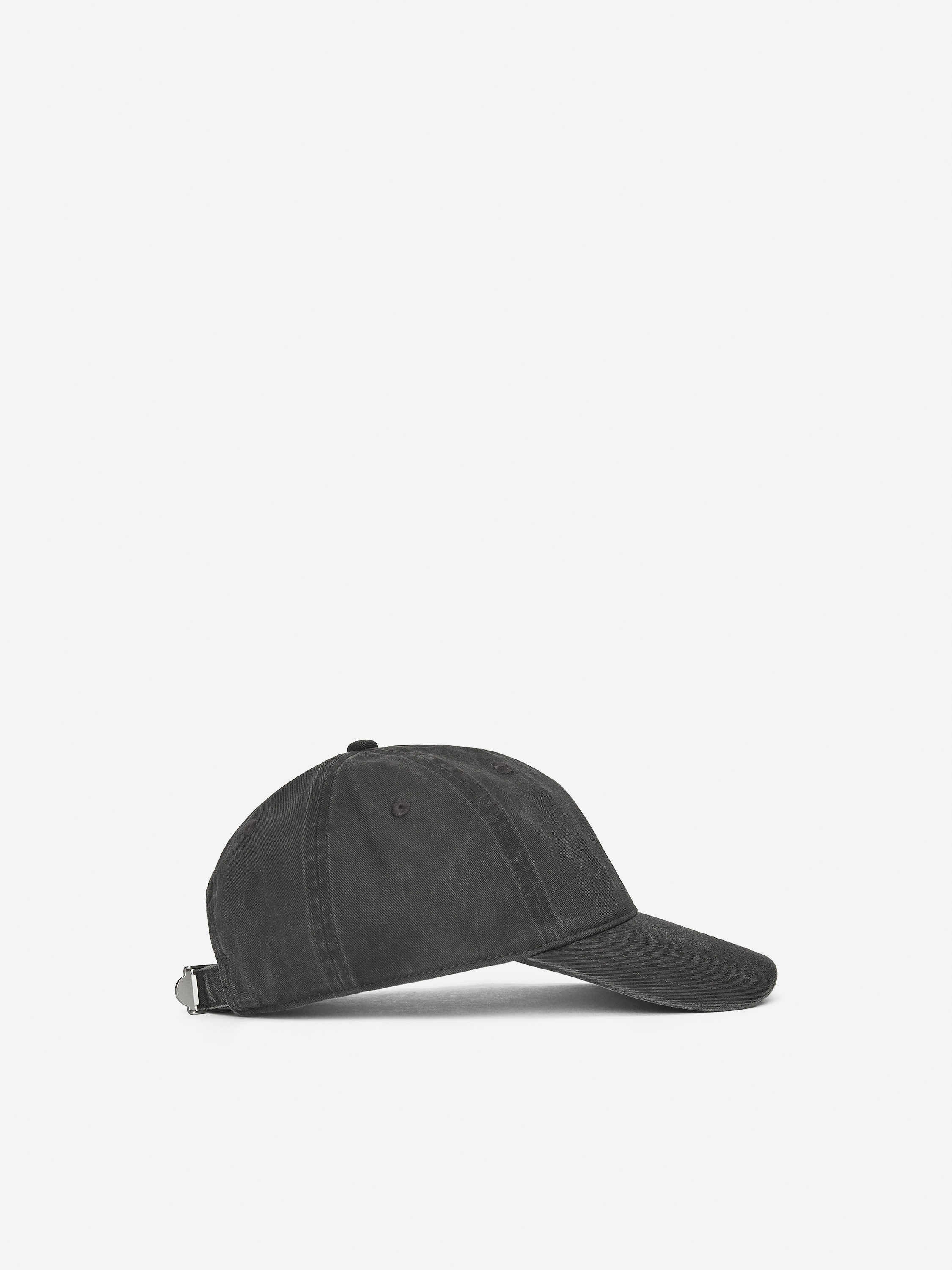 Washed Cotton Cap – Black – Men – ARKET WW