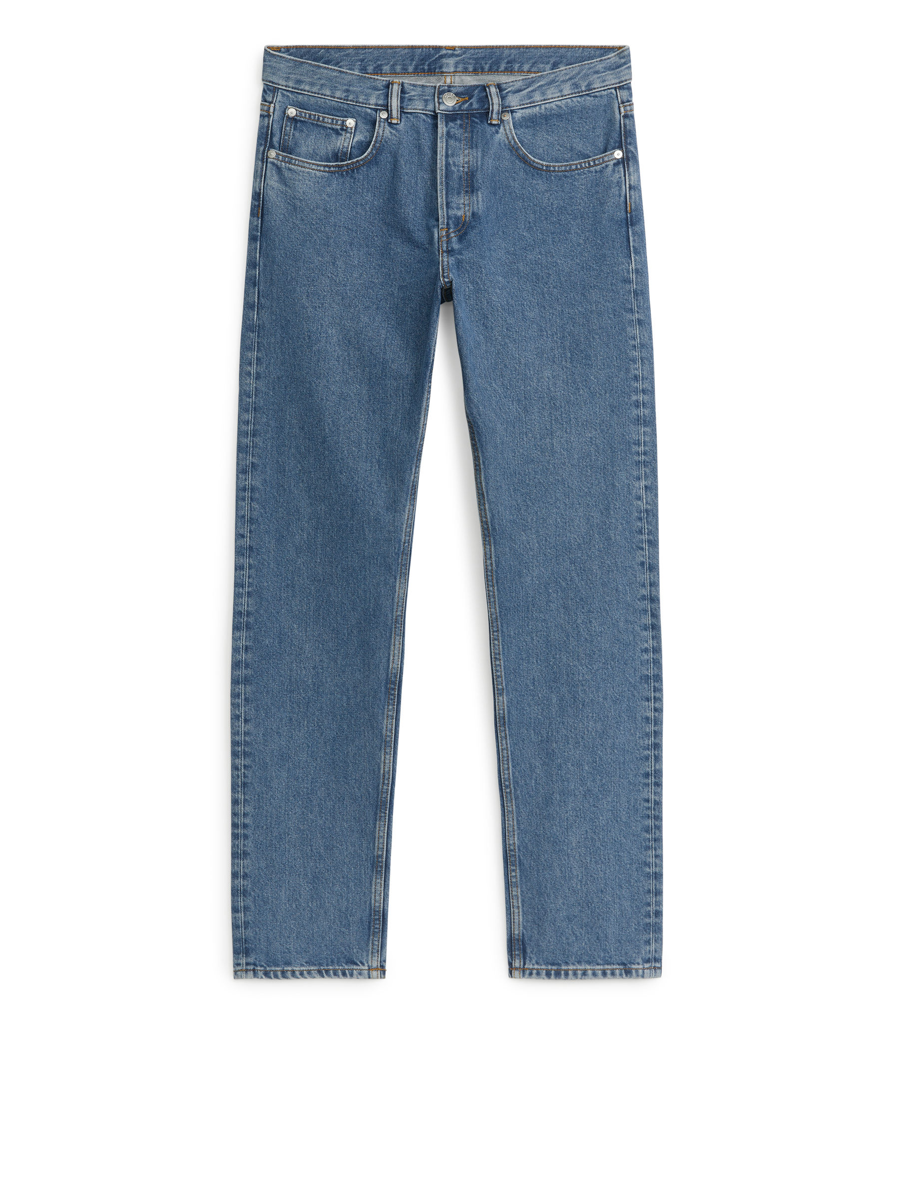 PARK Regular Straight Jeans - Mid Blue - Regular fit - Men - StillMedia/DescriptiveStillLife - 16