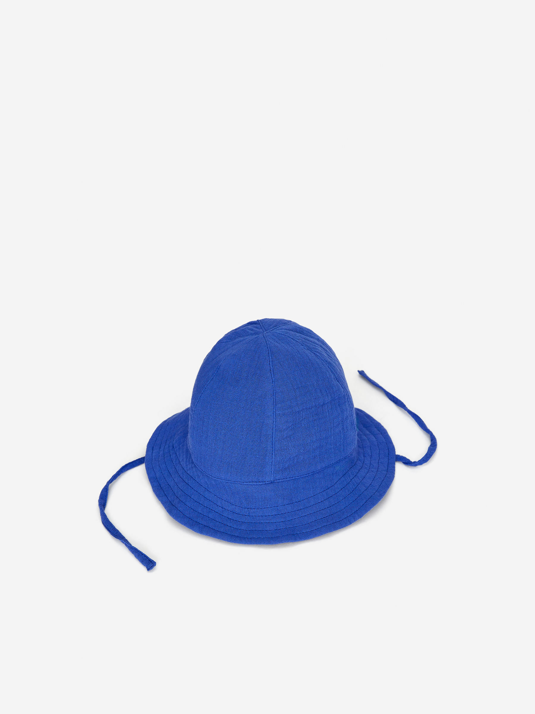 Cotton Muslin Sunhat - Bright Blue - Children - StillMedia/DescriptiveStillLife - 3