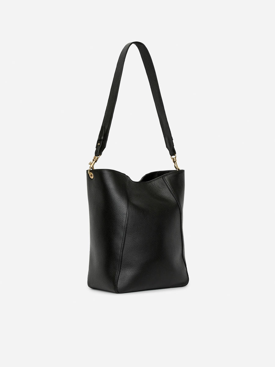 Sac seau en cuir-#272628-14166