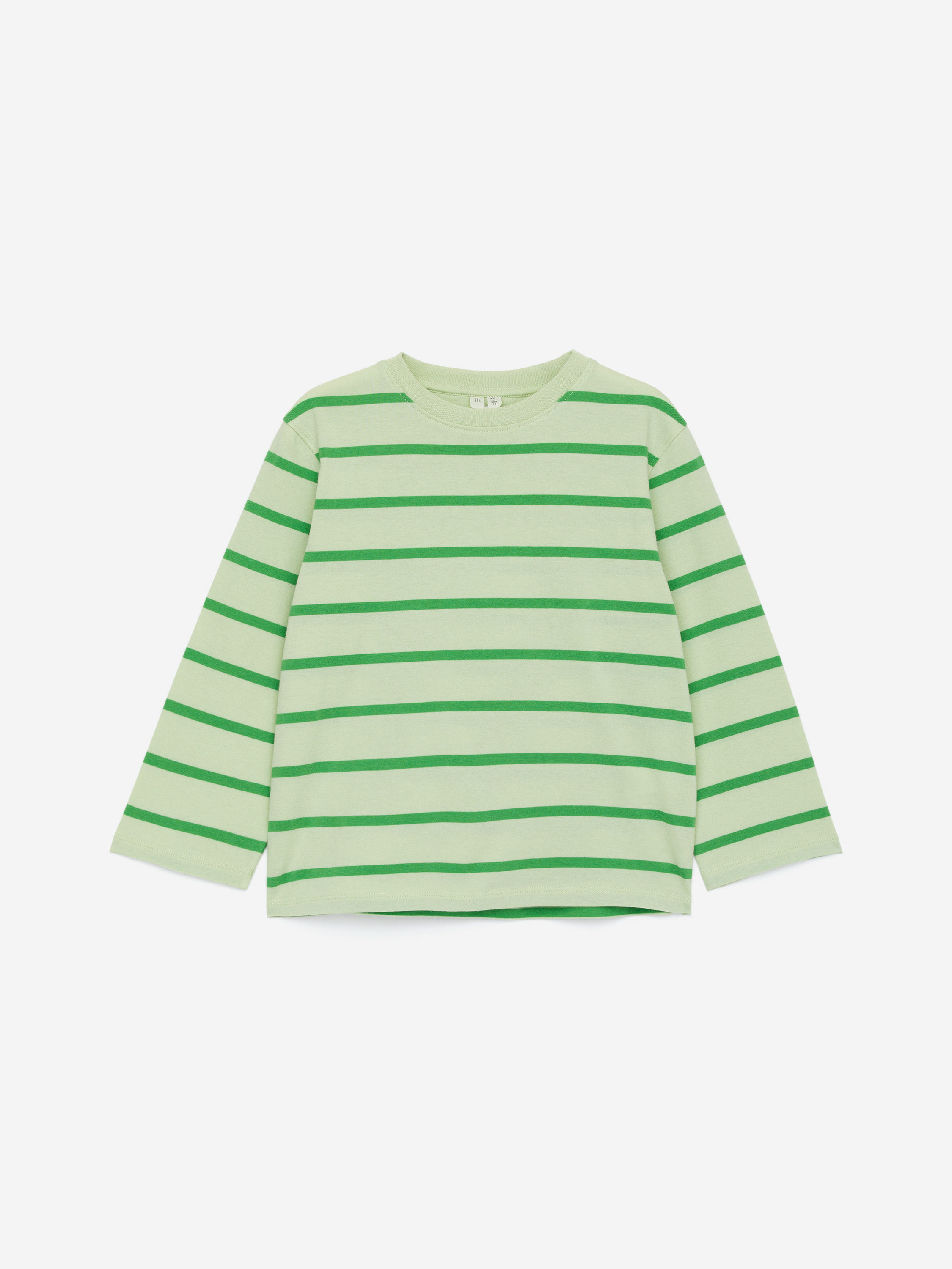 Long-Sleeve T-Shirt – Yellow/Blue – Children – ARKET NO