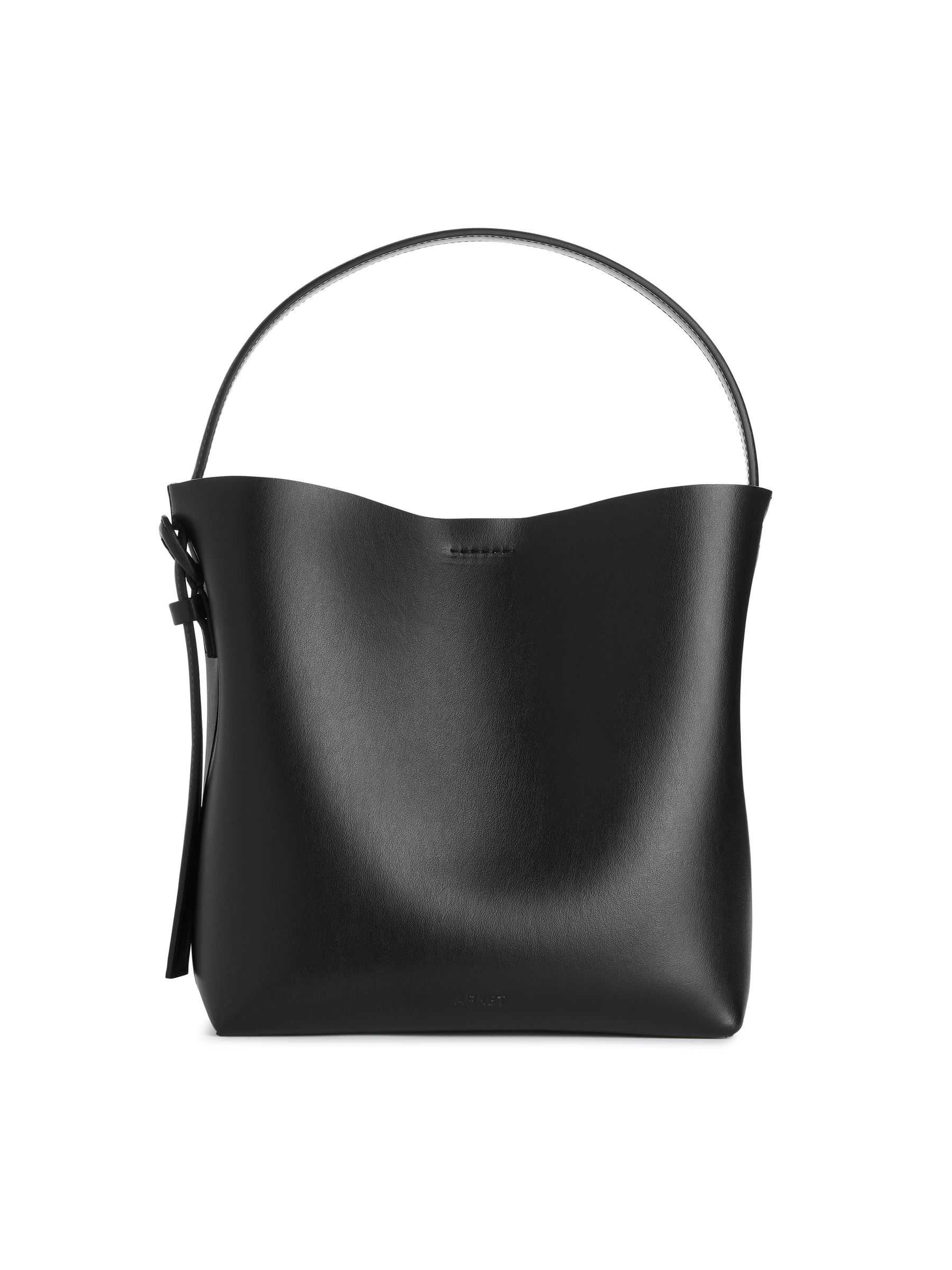 Borsa tote in pelle rigida - Nero - Women - StillMedia/DescriptiveStillLife - 4