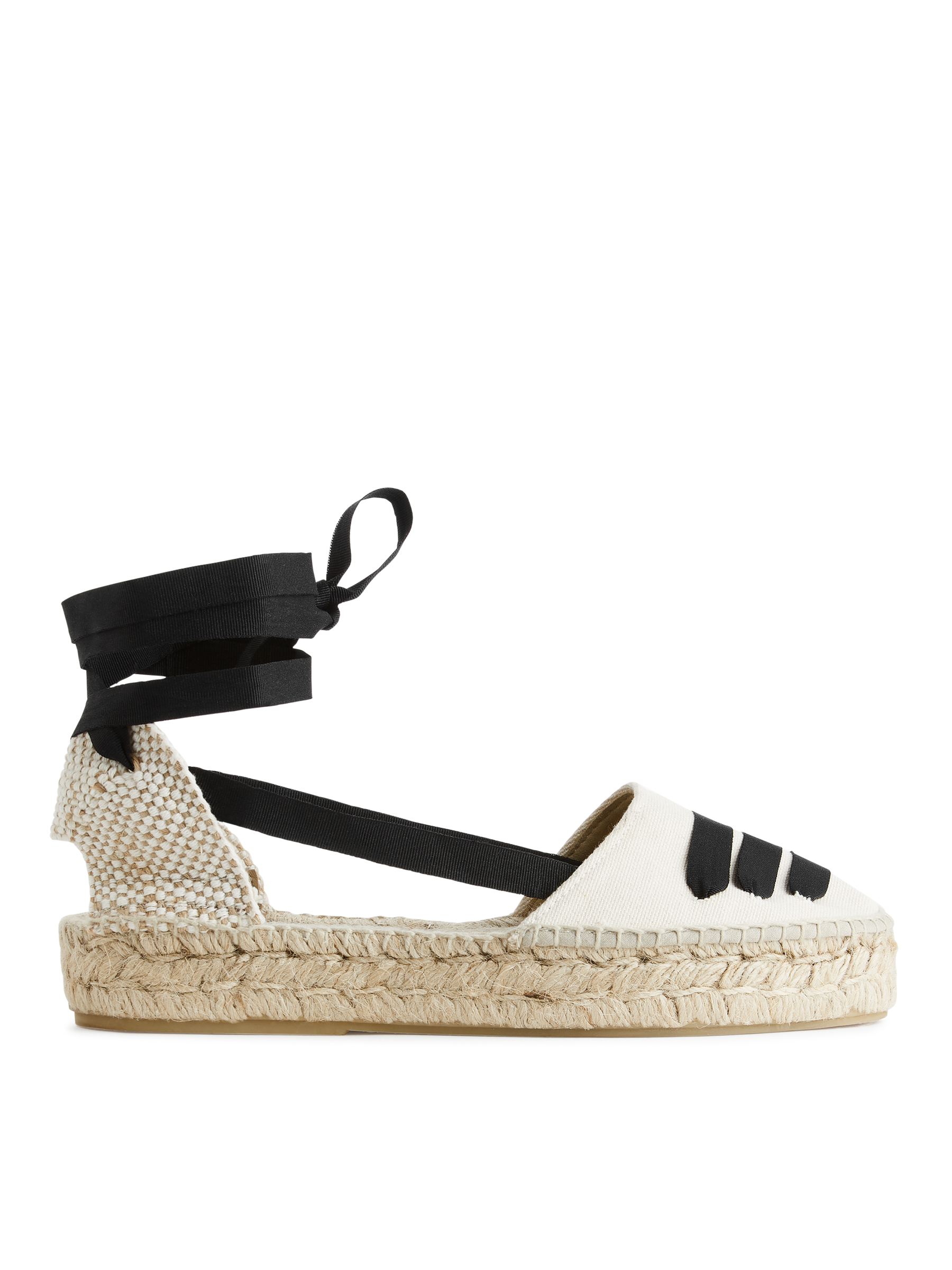 Guanabana Laced Espadrille Sandals - Beige - Women - StillMedia/DescriptiveStillLife - 2