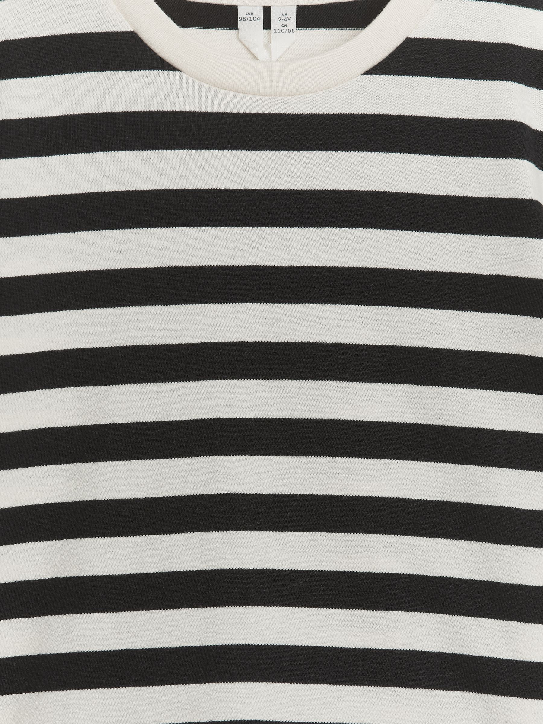 T-Shirt - Schwarz/Gestreift - Loose Fit - Children - StillMedia/DescriptiveDetail - 3