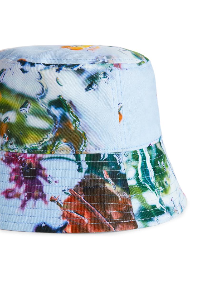 Slow Flowers Bucket Hat-#A9B7D8-2077