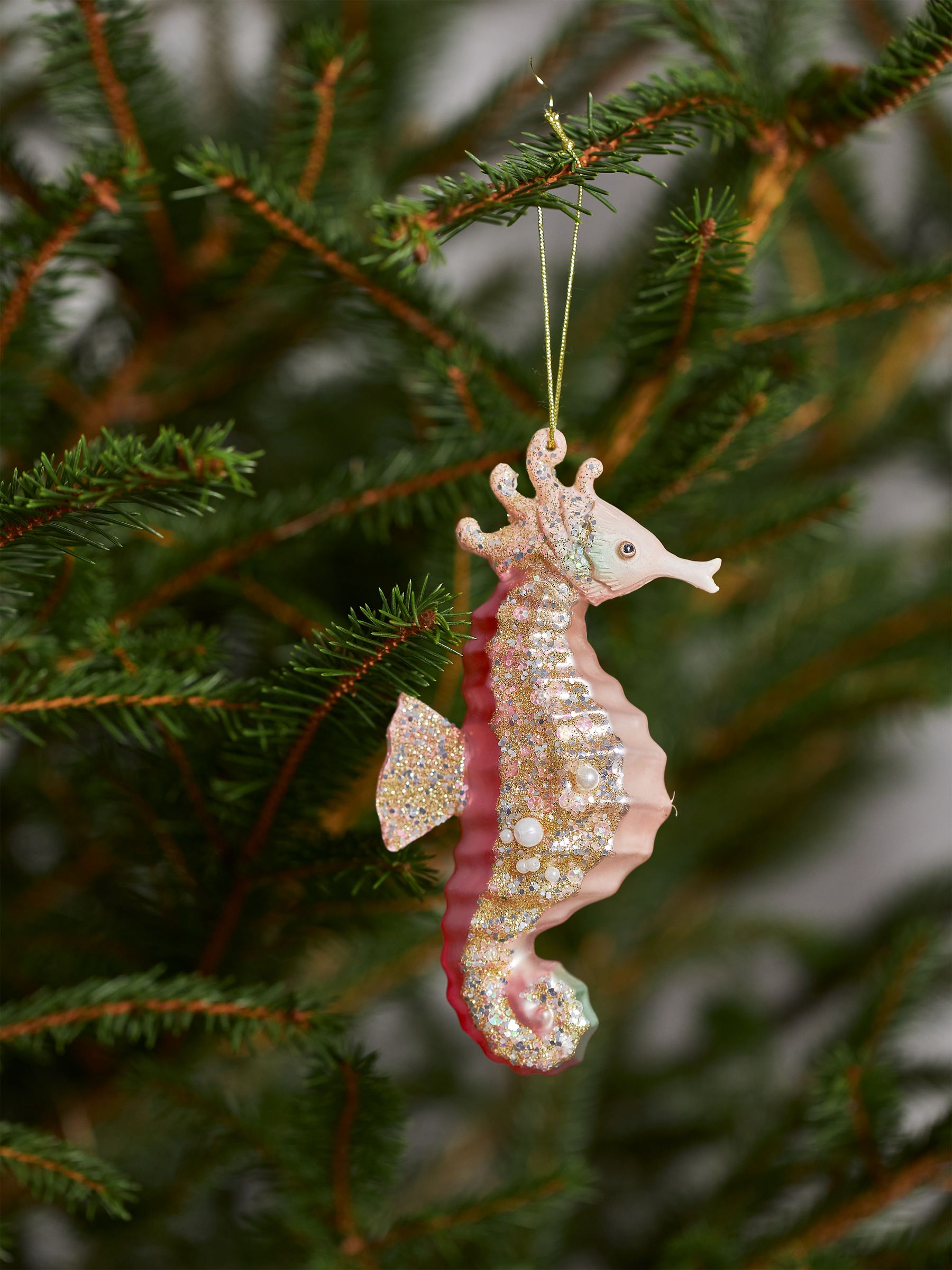 Caballito de mar brillante de Sass & Belle - Rosa - Homeware - StillMedia/DescriptiveStillLife - 2