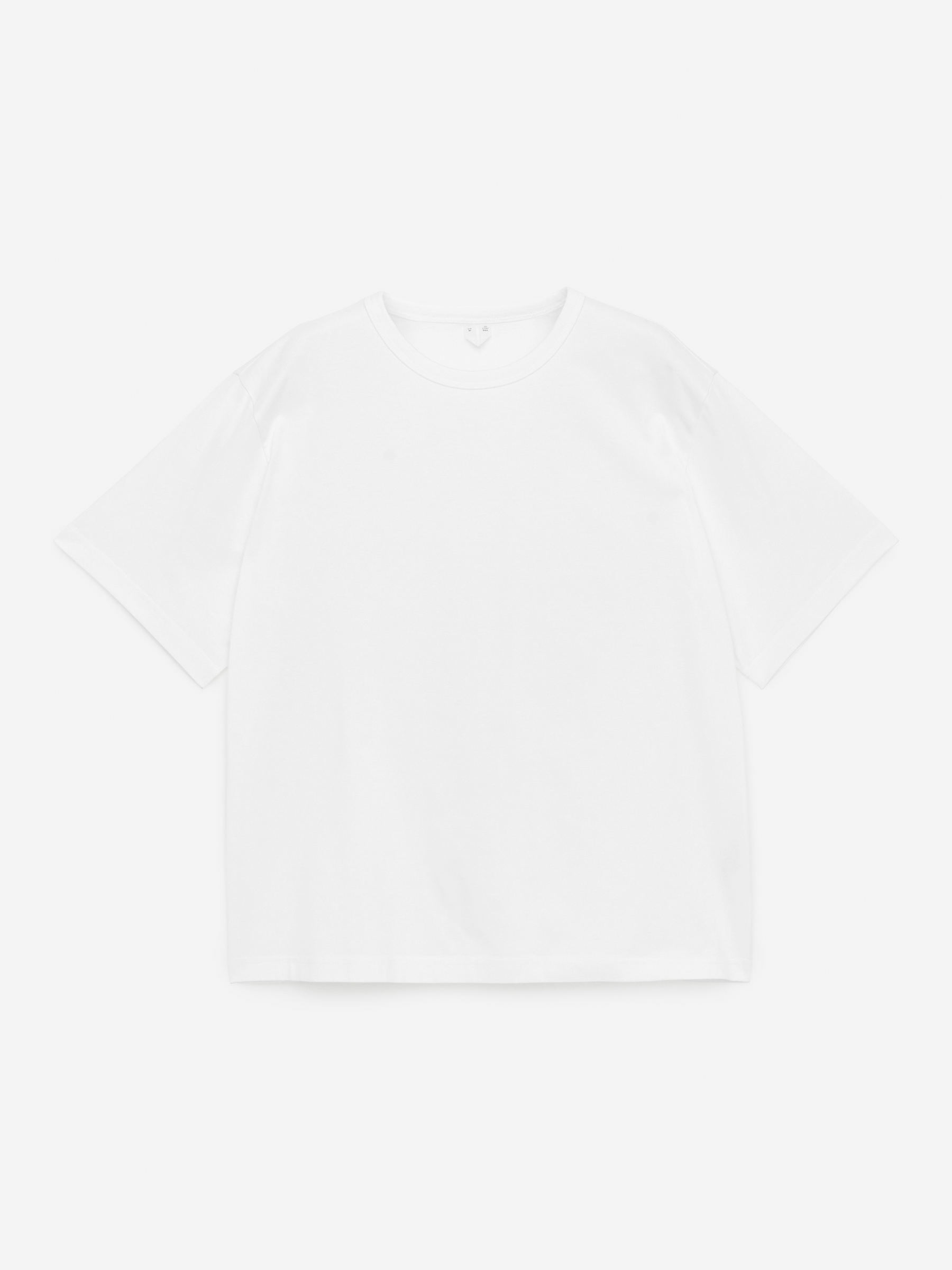 T-shirt d'épaisseur moyenne-Blanc-14253