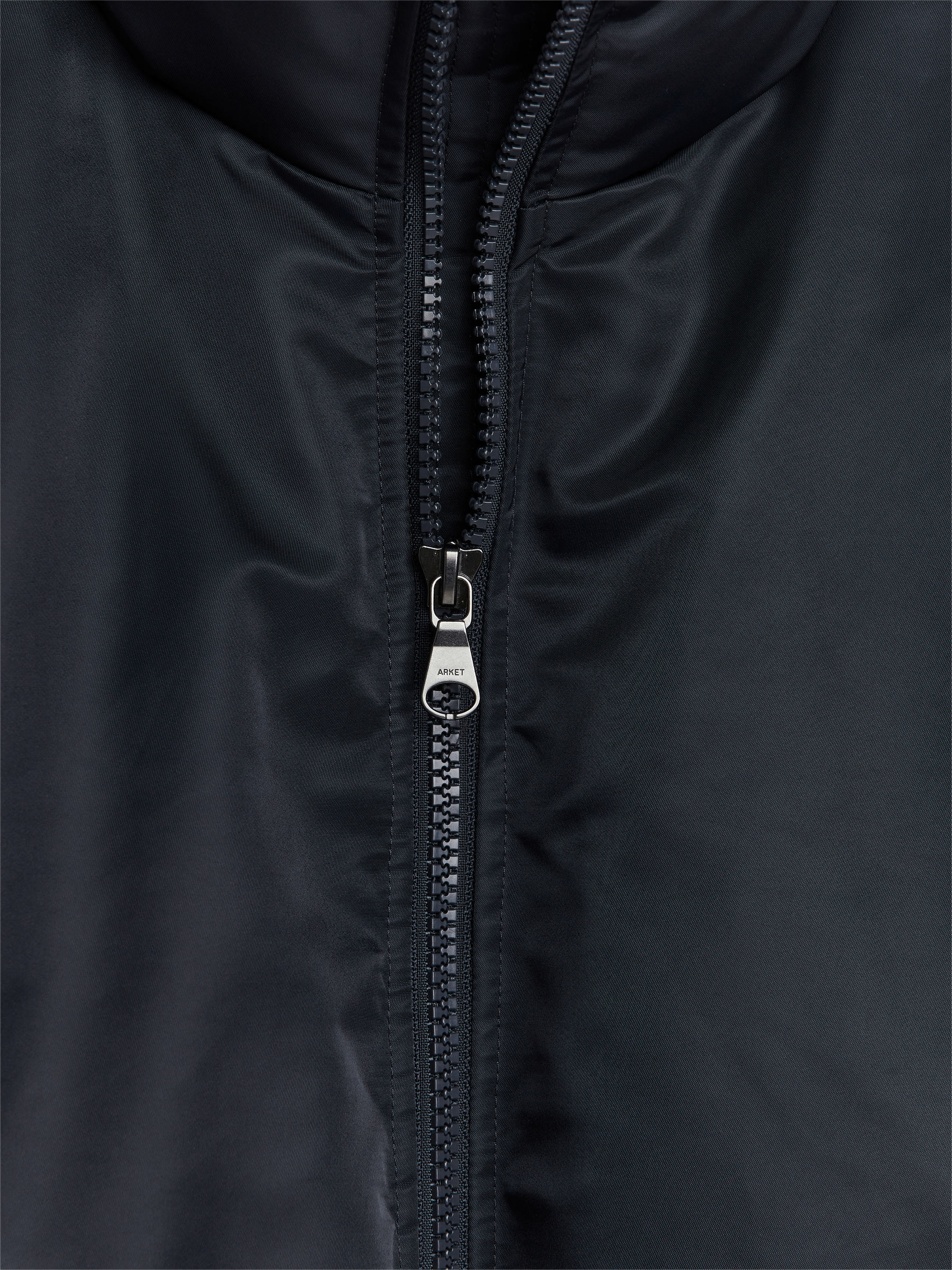 Pufferjacka i Upcycled Down - Svart - Regular fit - Men - StillMedia/DescriptiveDetail - 1