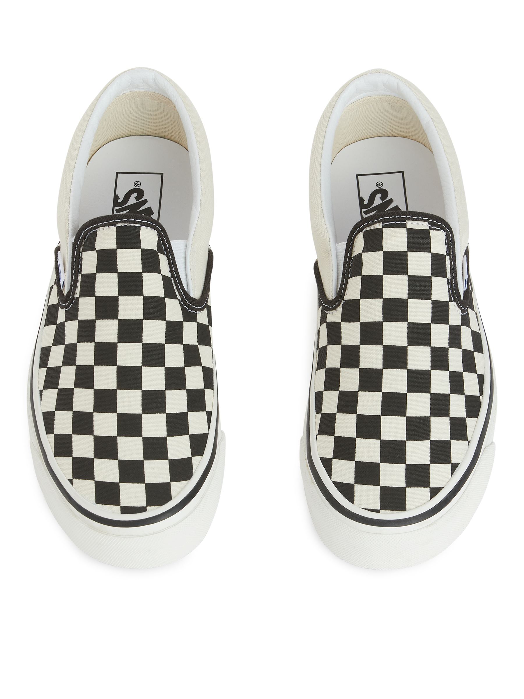 Zapatillas sin cordones Vans UA Classic - Negro/blanco - Women - StillMedia/DescriptiveStillLife - 4