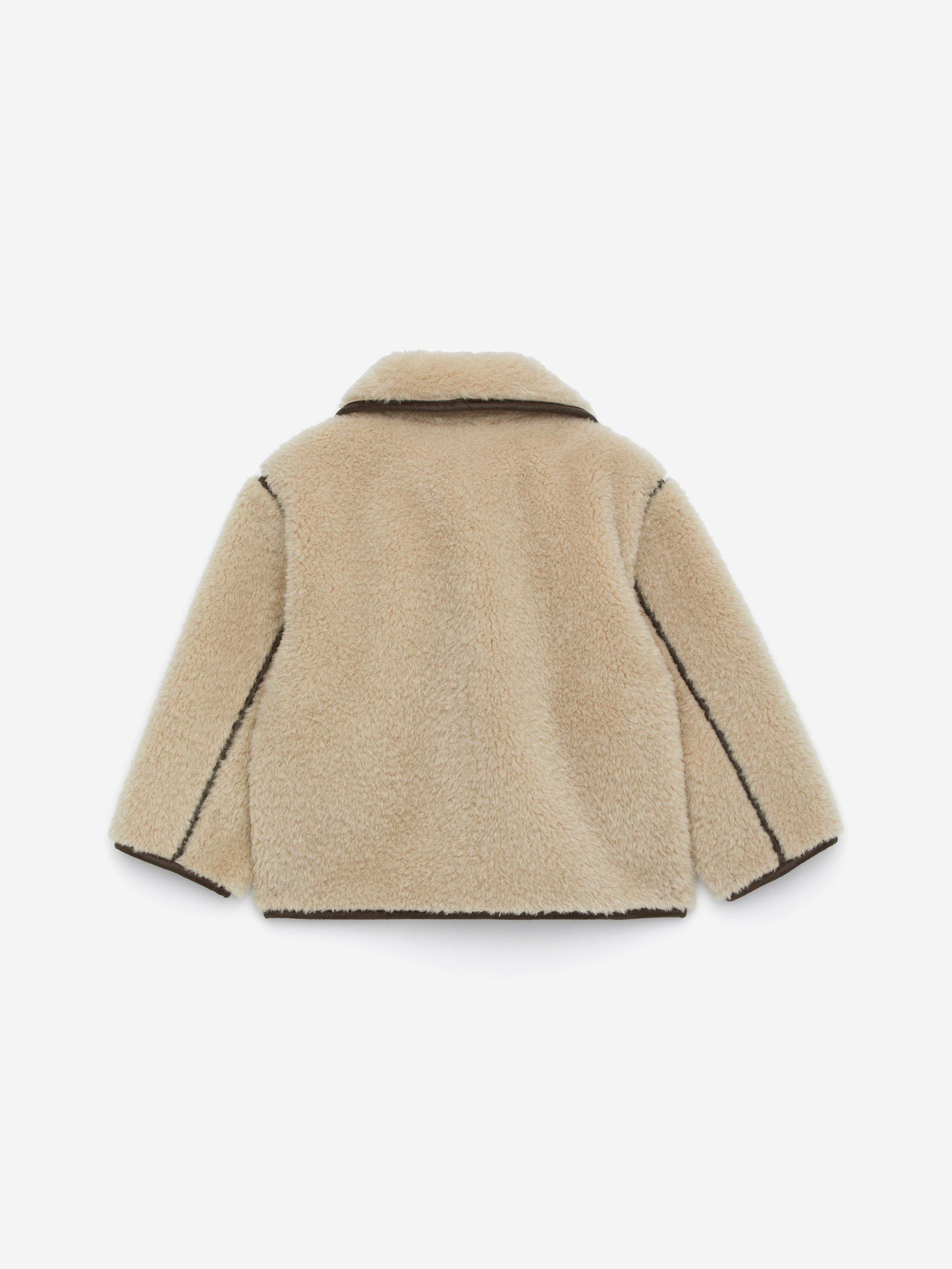 Kurze Teddyjacke - Beige - Loose Fit - Children - StillMedia/DescriptiveStillLife - 1