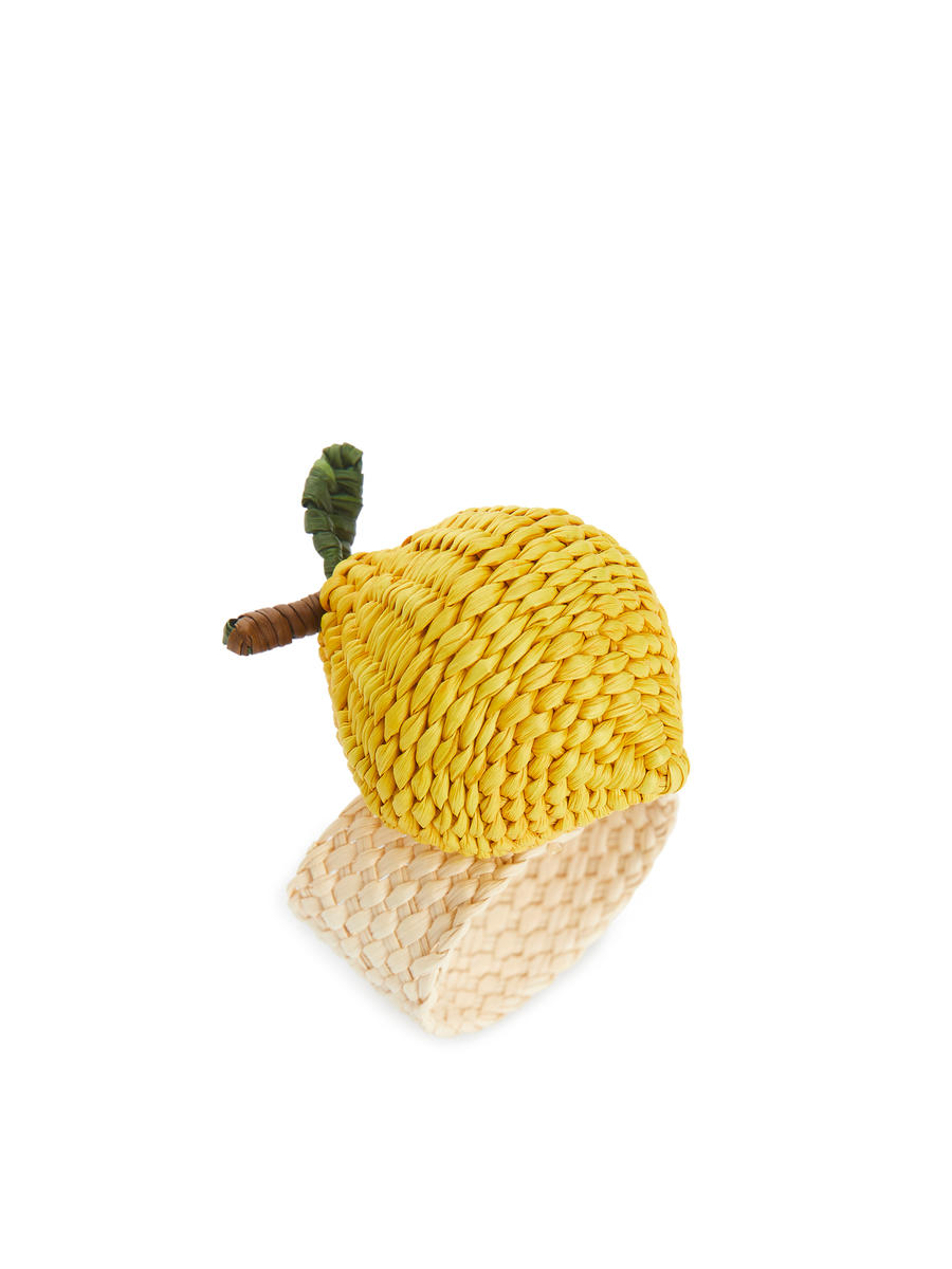 GUANABANA Napkin Ring-#E8FB00-5845