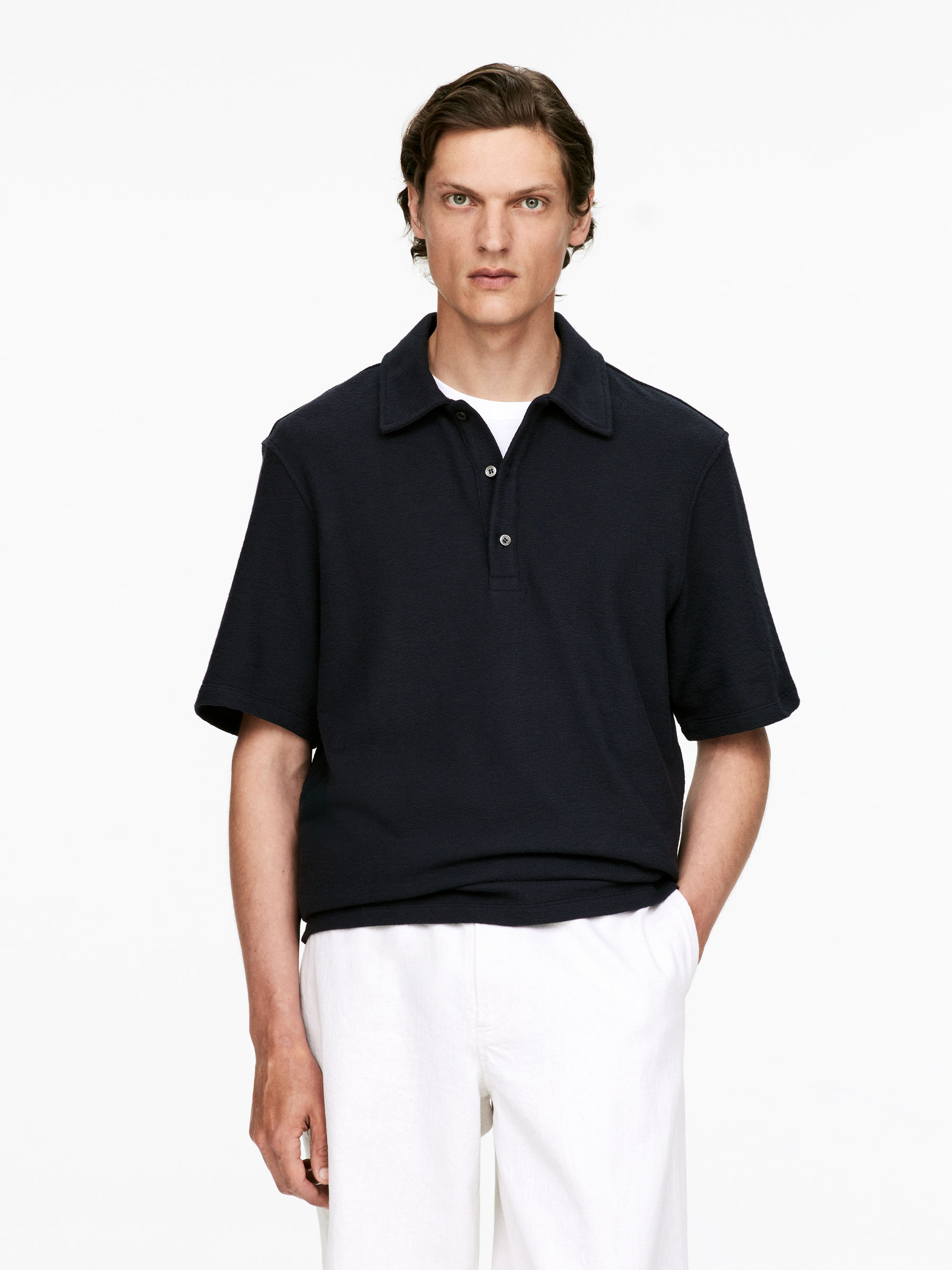 Short-Sleeve Polo Shirt-#272930-15634