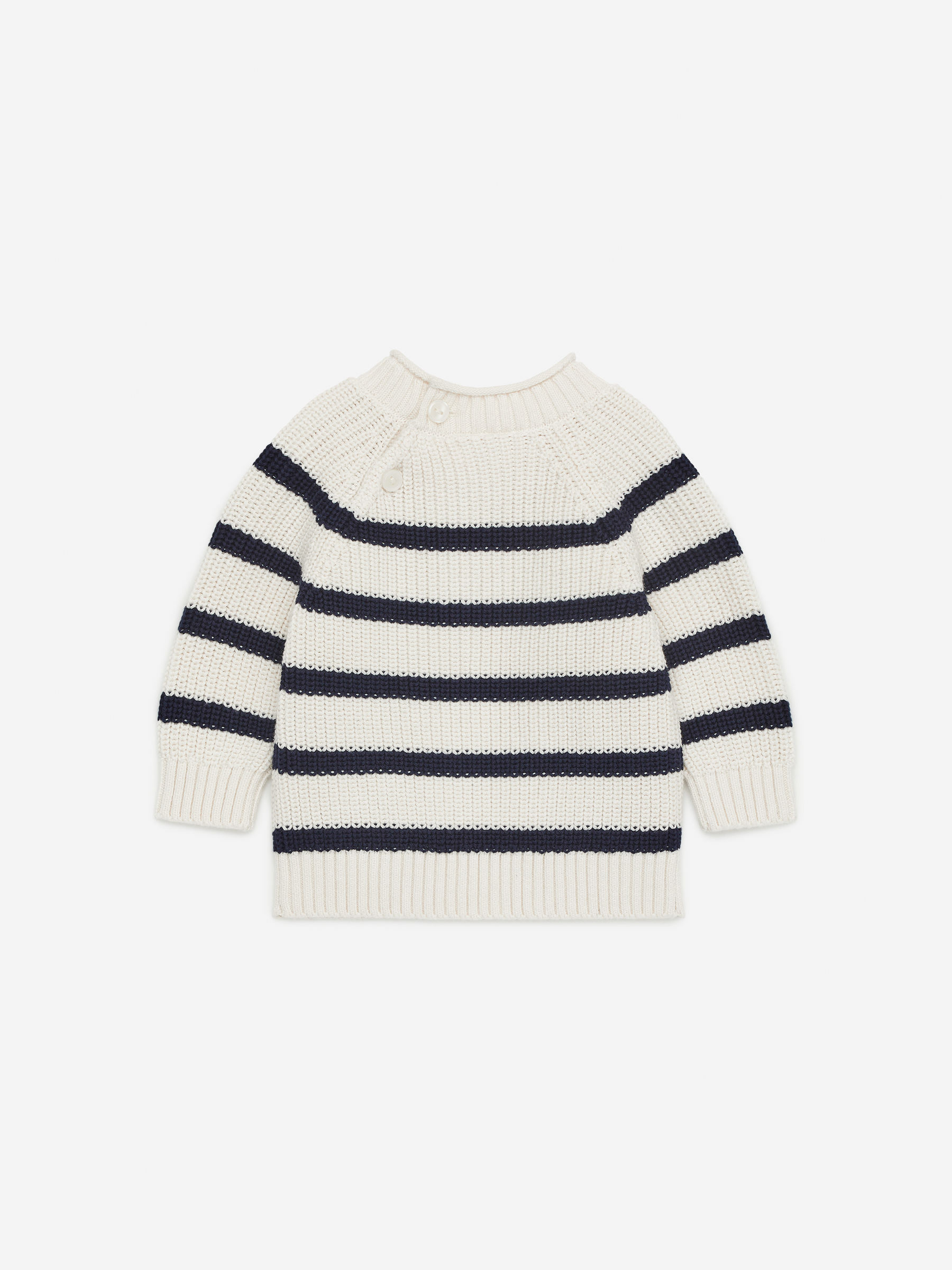 Pull en coton-#EEEDE4-14276