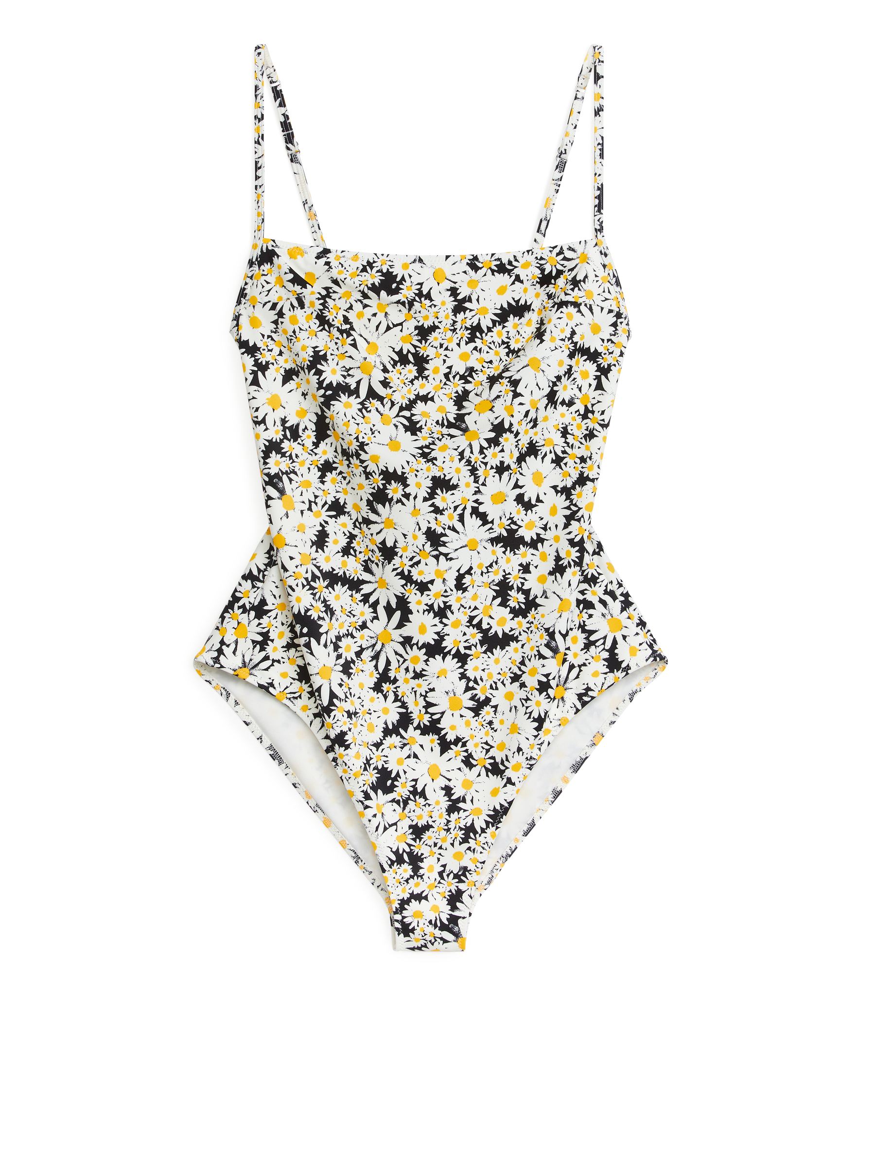 Baddräkt - Blå/vit/gul - Regular fit - Women - StillMedia/DescriptiveStillLife - 1