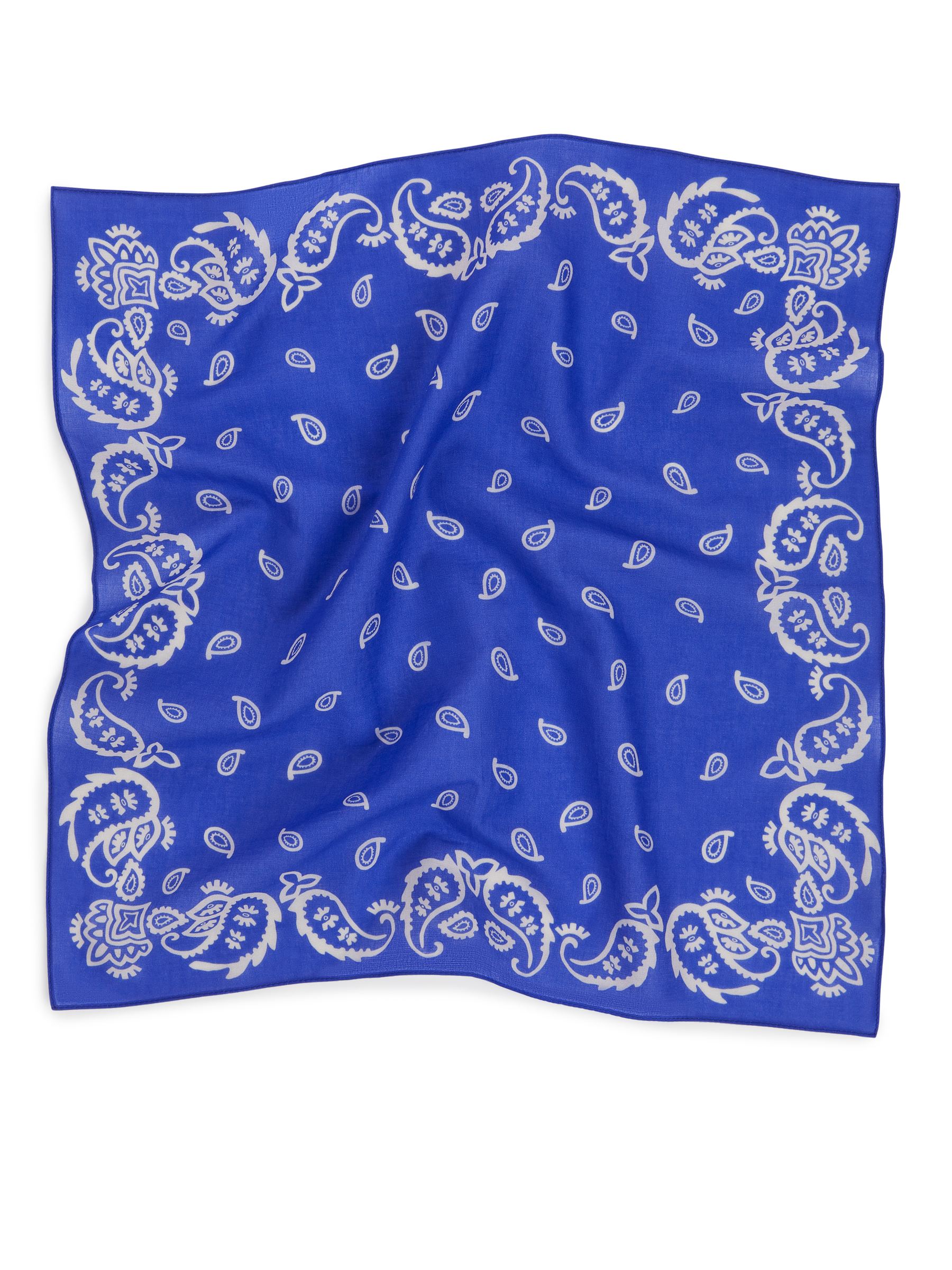 Cotton Bandana-#3B4EA3-6675