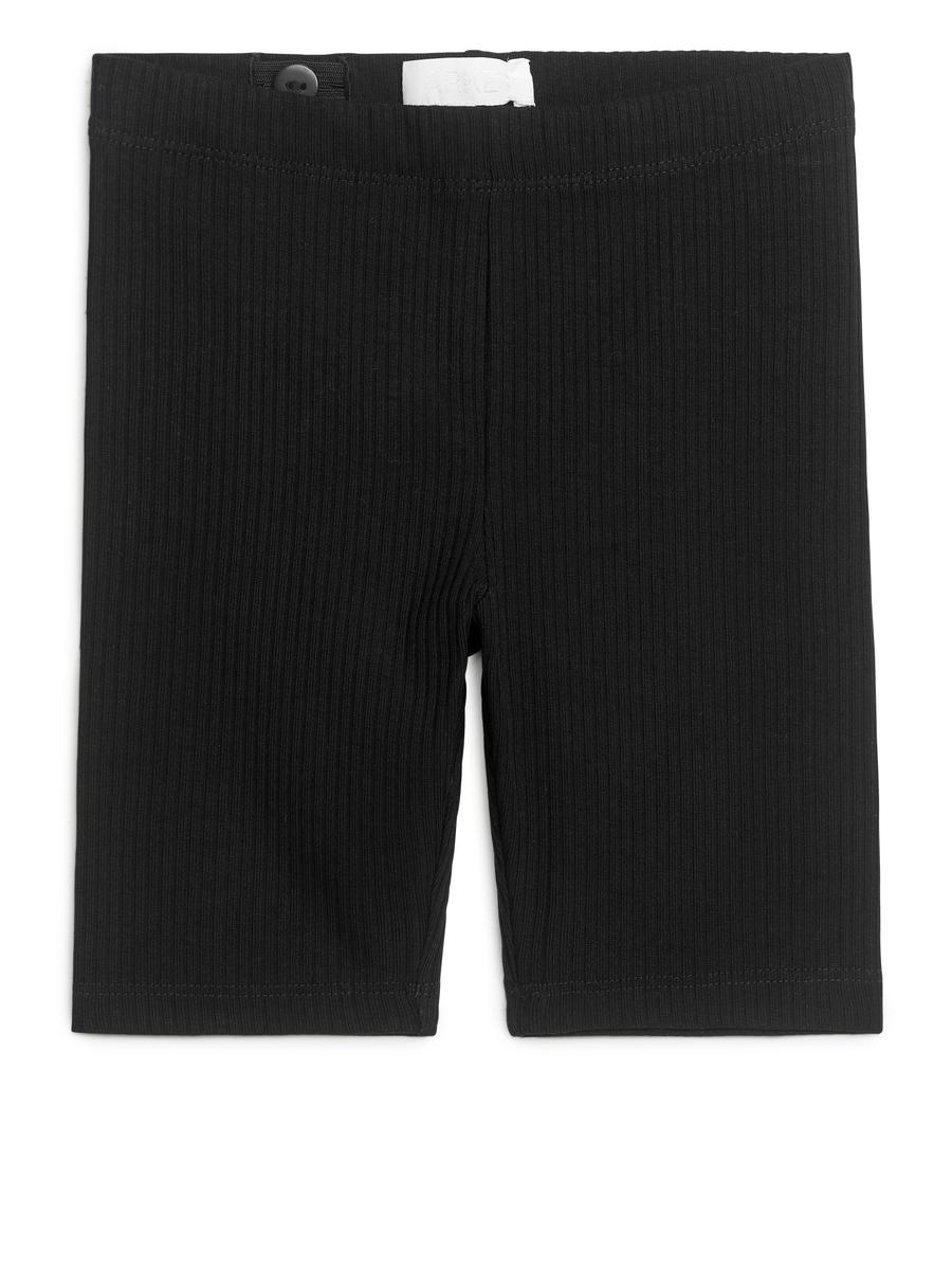 Gerippte Radlerhose aus Jersey-#272628-4493