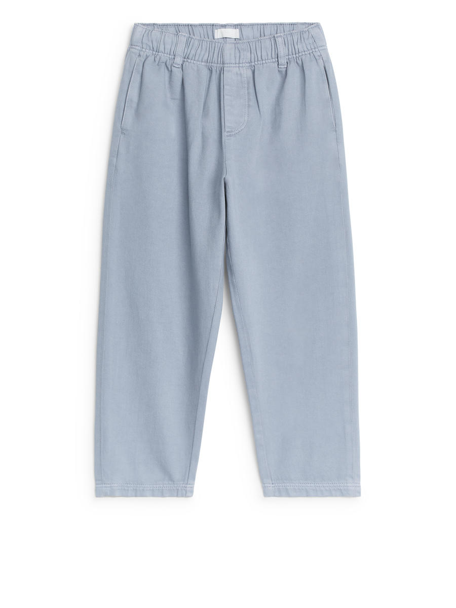 Relaxed Chino Trousers-#767F99-7701