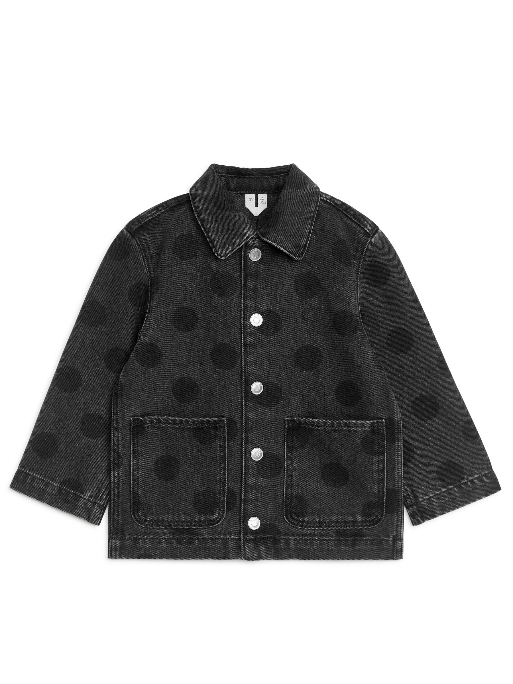 Twill Overshirt - Black - Relaxed fit - Children - StillMedia/DescriptiveStillLife - 3