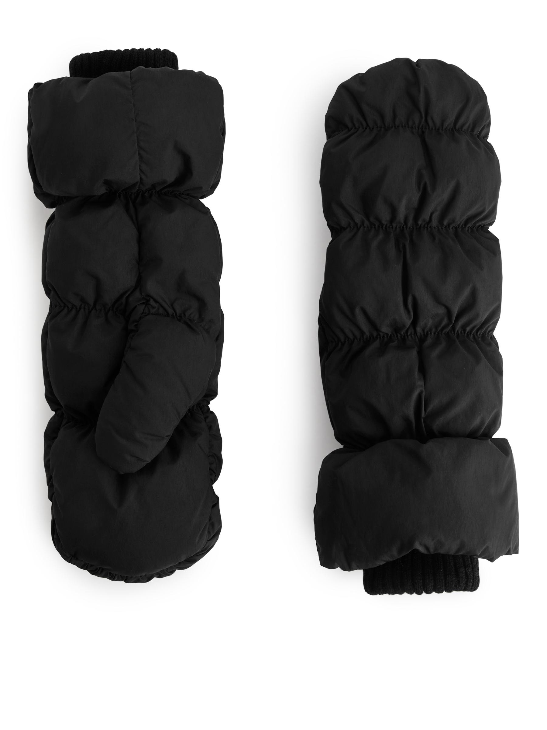 Down Mittens - Black - Women - StillMedia/DescriptiveStillLife - 1