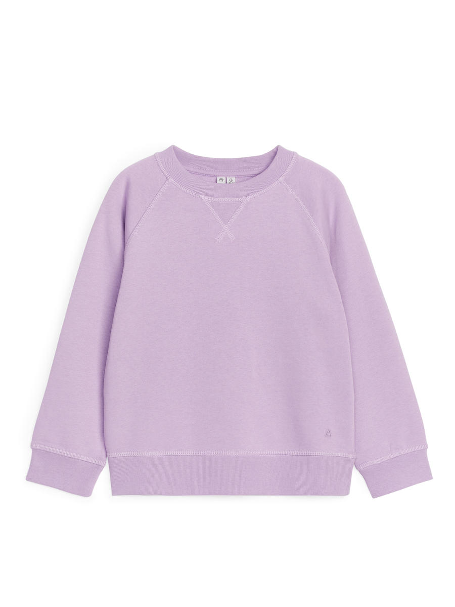 Cotton Sweatshirt-#B4A0C9-11906