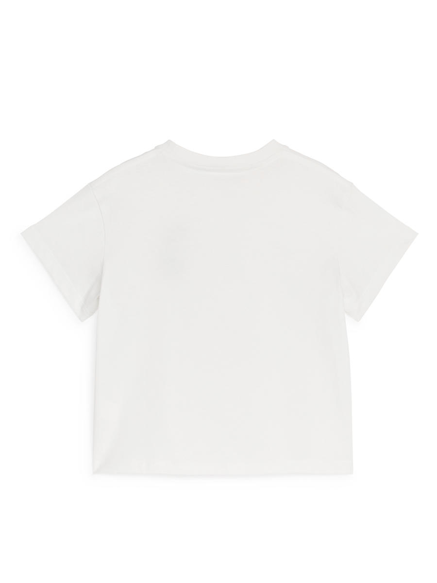 Wide-Fit T-Shirt-#F4F3E9-11742