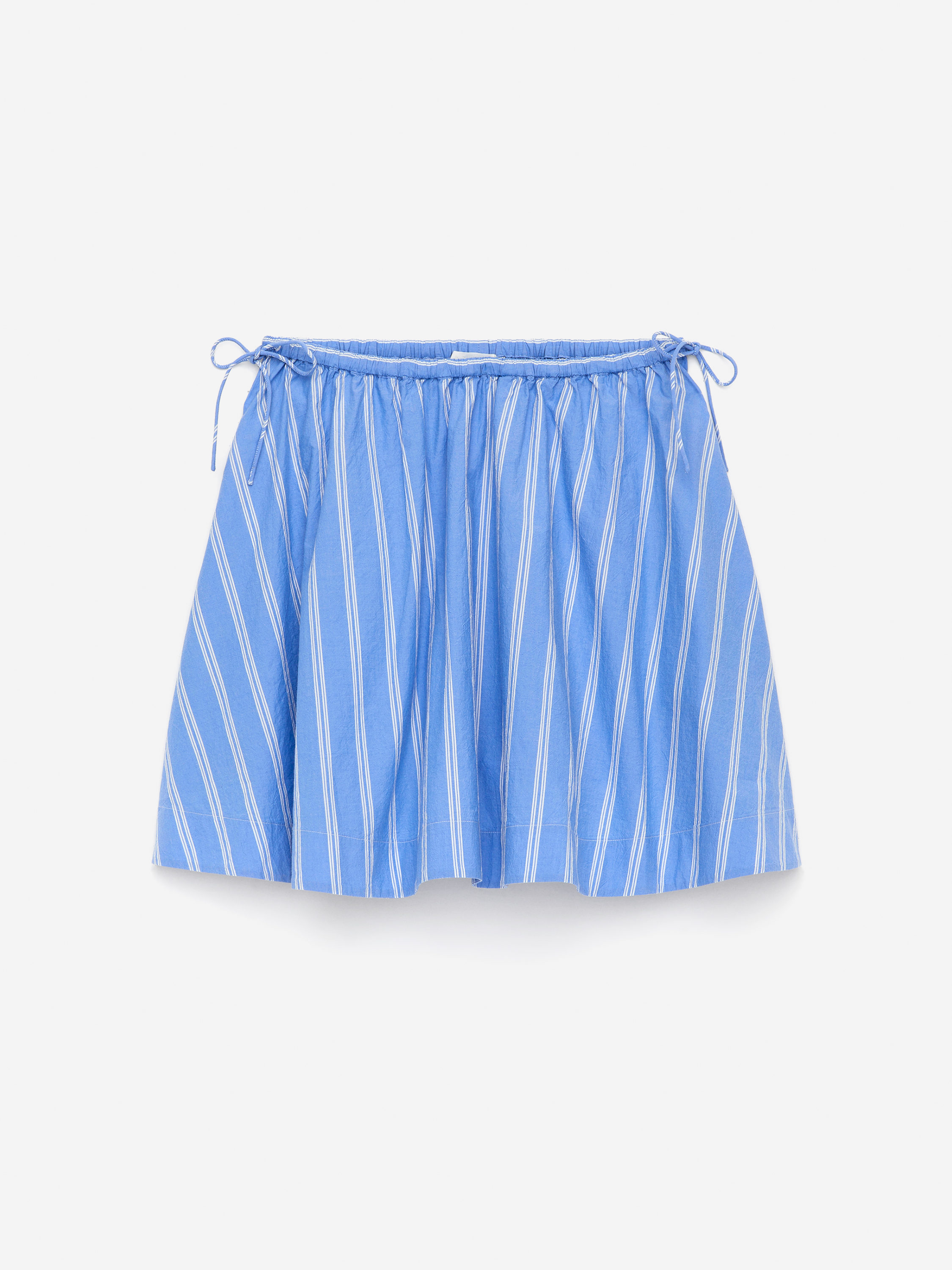 Jupe Courte Femme French Connection - Coton Bleu - Taille 12 - Ligne A - Fleurie