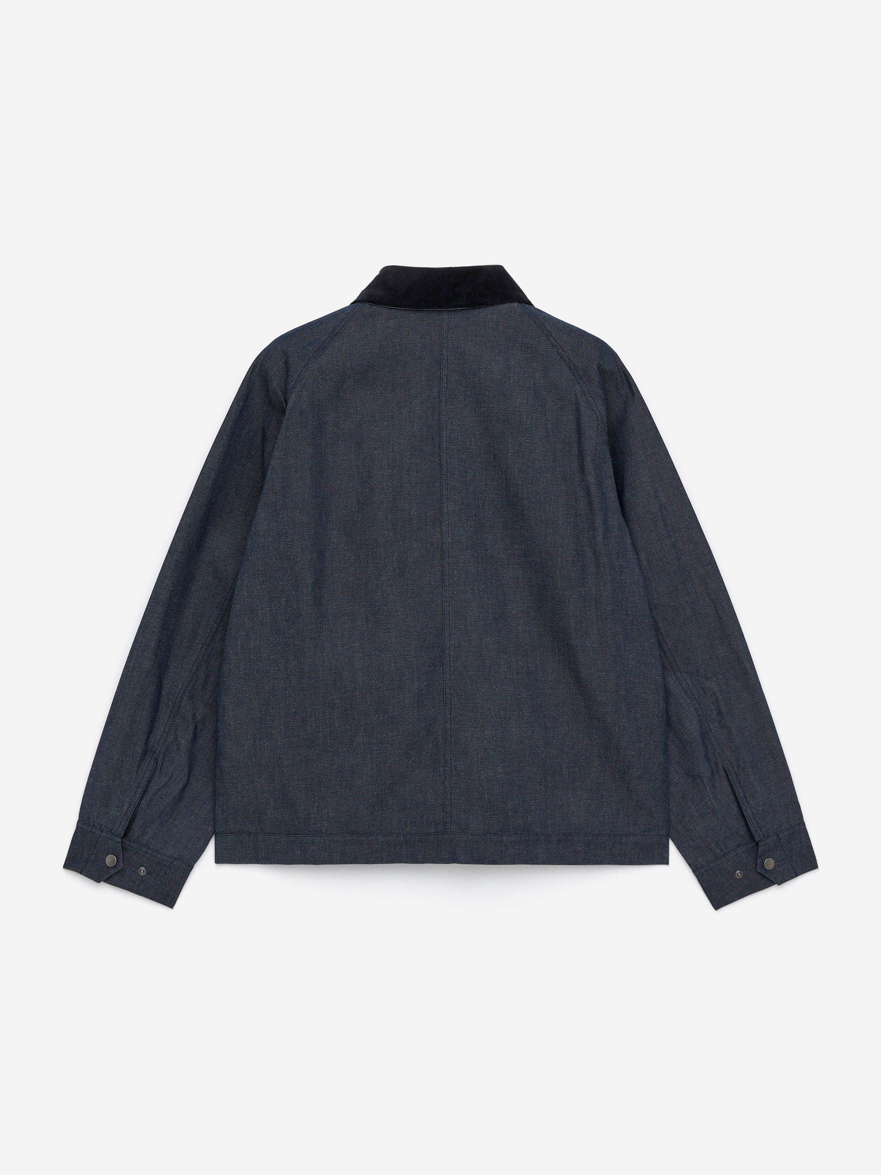 Chaqueta denim encerada en seco ARKET and Barbour - Azul - Corte estándar - Men - StillMedia/DescriptiveStillLife - 4