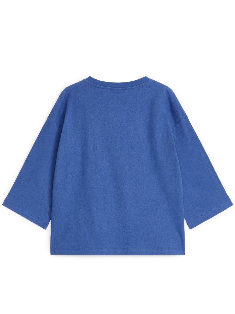 Long-Sleeve T-Shirt-Blue-7484